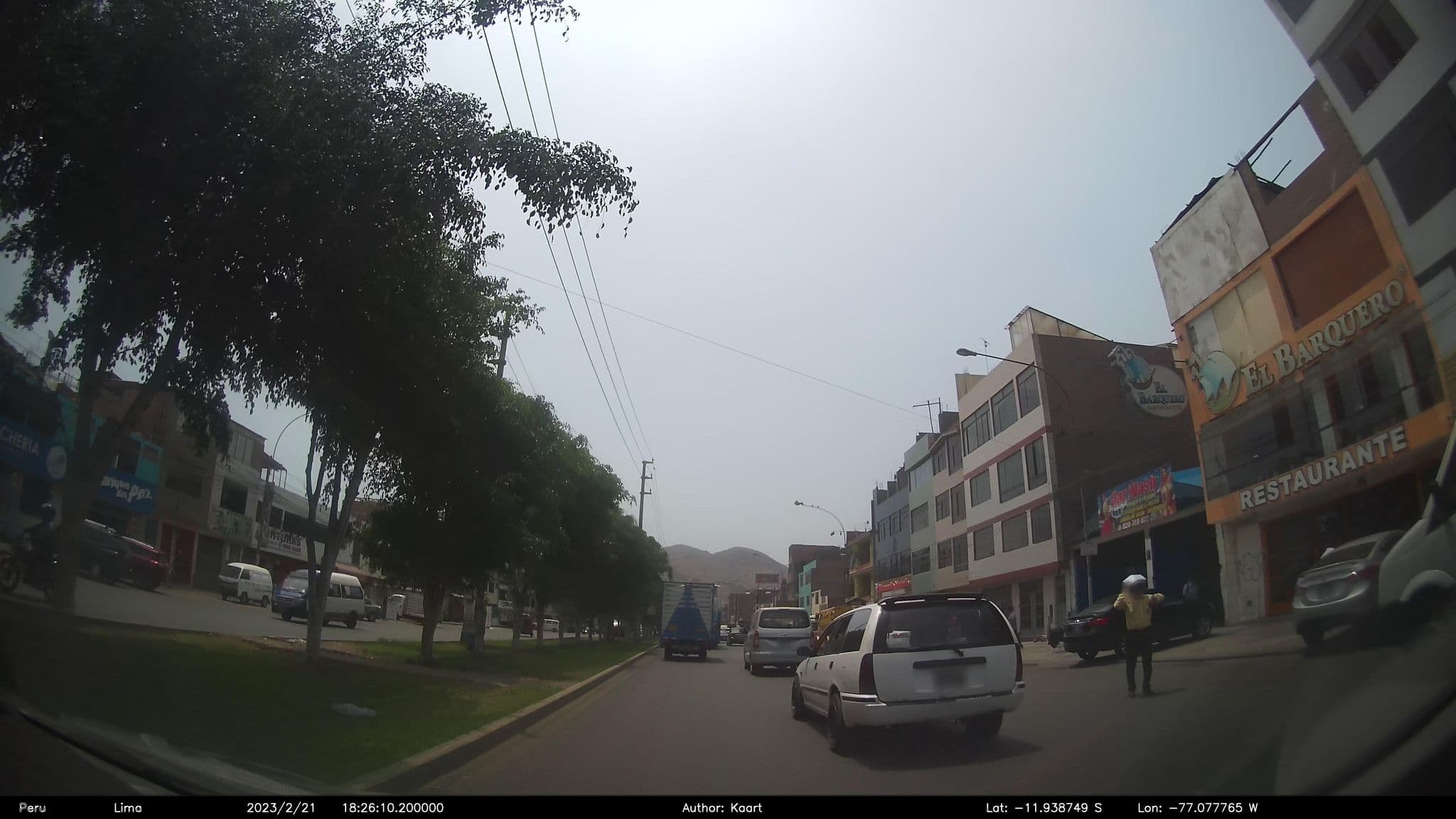 Street view near Hotel El Coral, Independencia — © kaart_2 (CC BY-SA · Mapillary)
