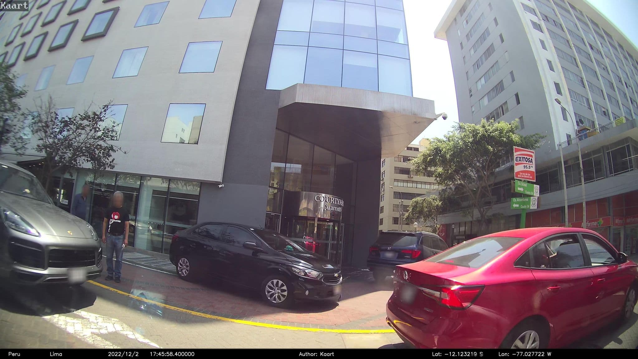 Street view near Hostal Schell Hotel Lima, Miraflores — © kaart_2 (CC BY-SA · Mapillary)