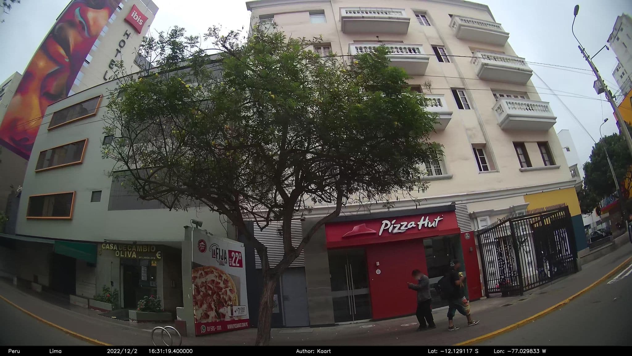 Street view near Íbis Larco Miraflores, Miraflores — © kaart_2 (CC BY-SA · Mapillary)