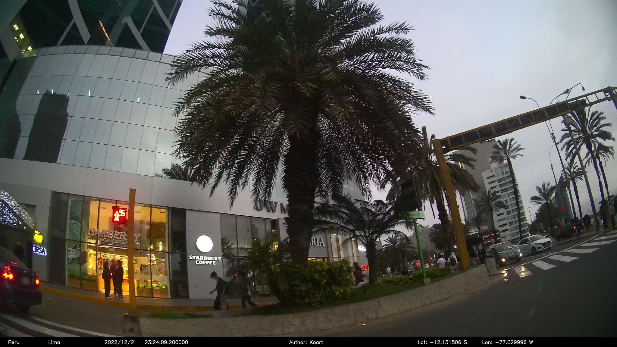 Street view near Baño Del Lobby J W Marriott Lima, Barranco — © kaart_2 (CC BY-SA · Mapillary)