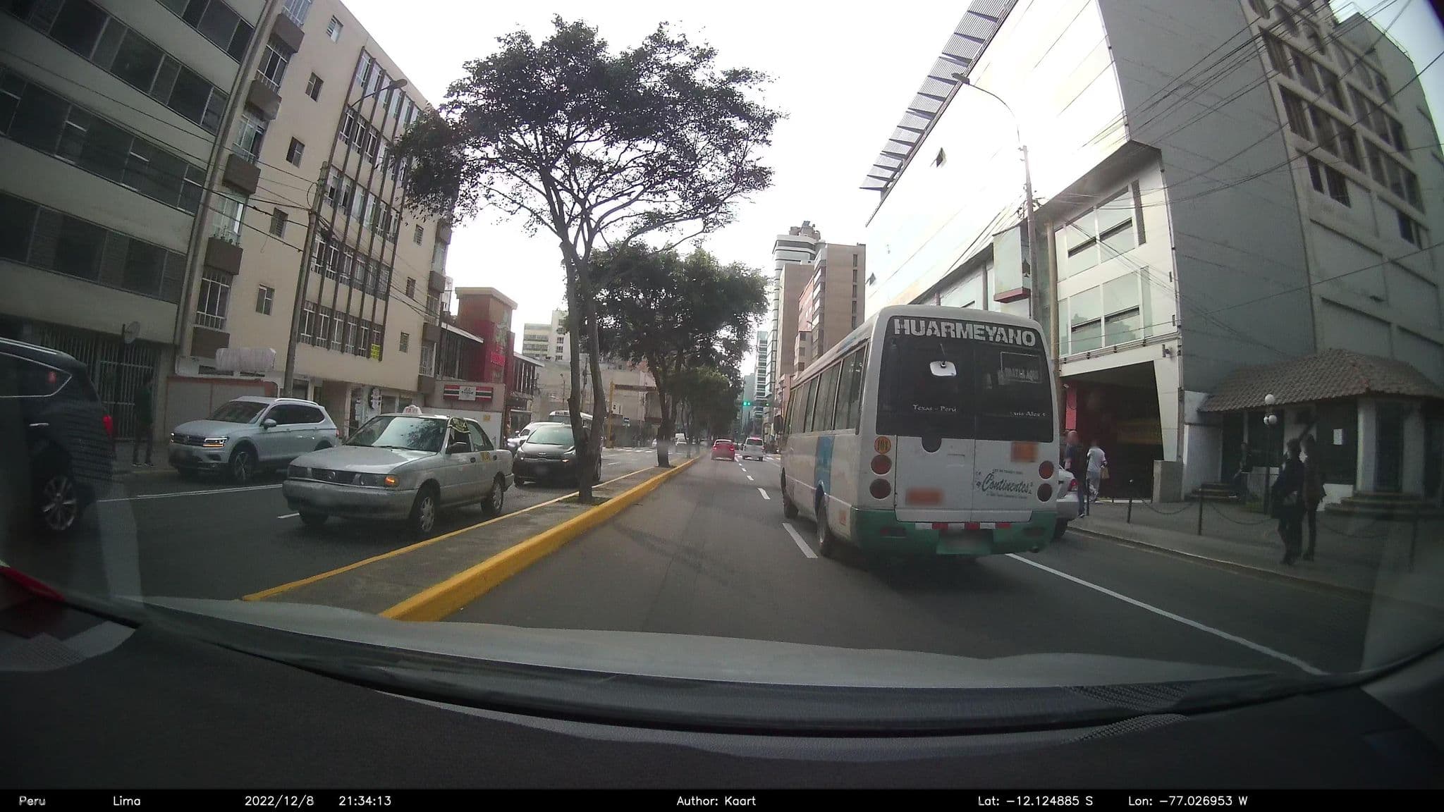 Street view near Montreal Miraflores Hotel, Miraflores — © kaart_2 (CC BY-SA · Mapillary)