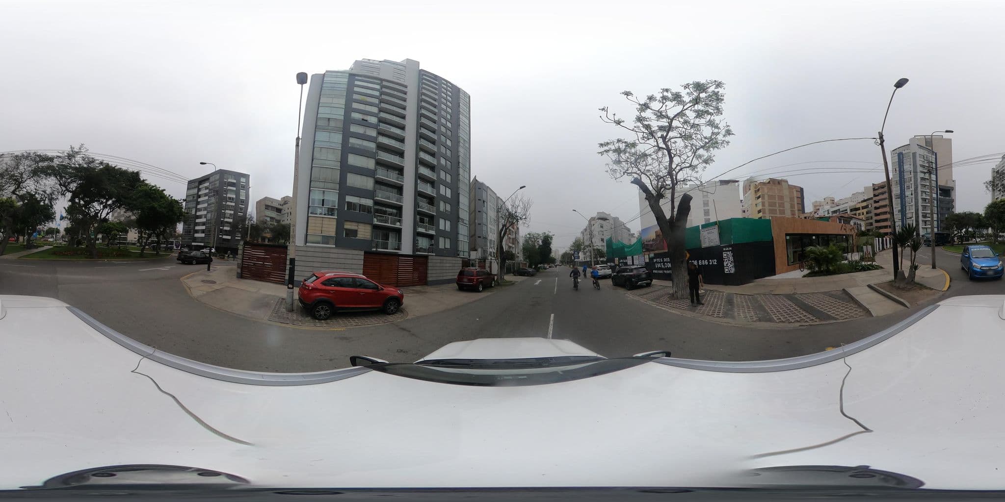 Street view near Torreblanca Hostel, Miraflores — © kaart_360 (CC BY-SA · Mapillary)