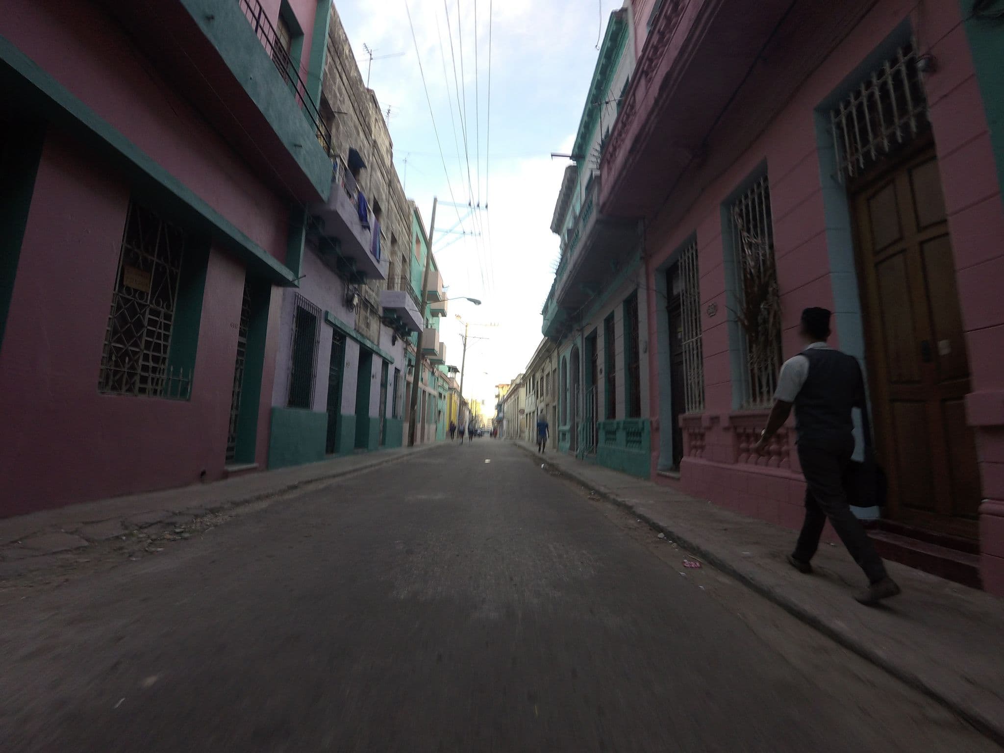 Street view near 4 Rooftop at the Downtown, Centro Habana