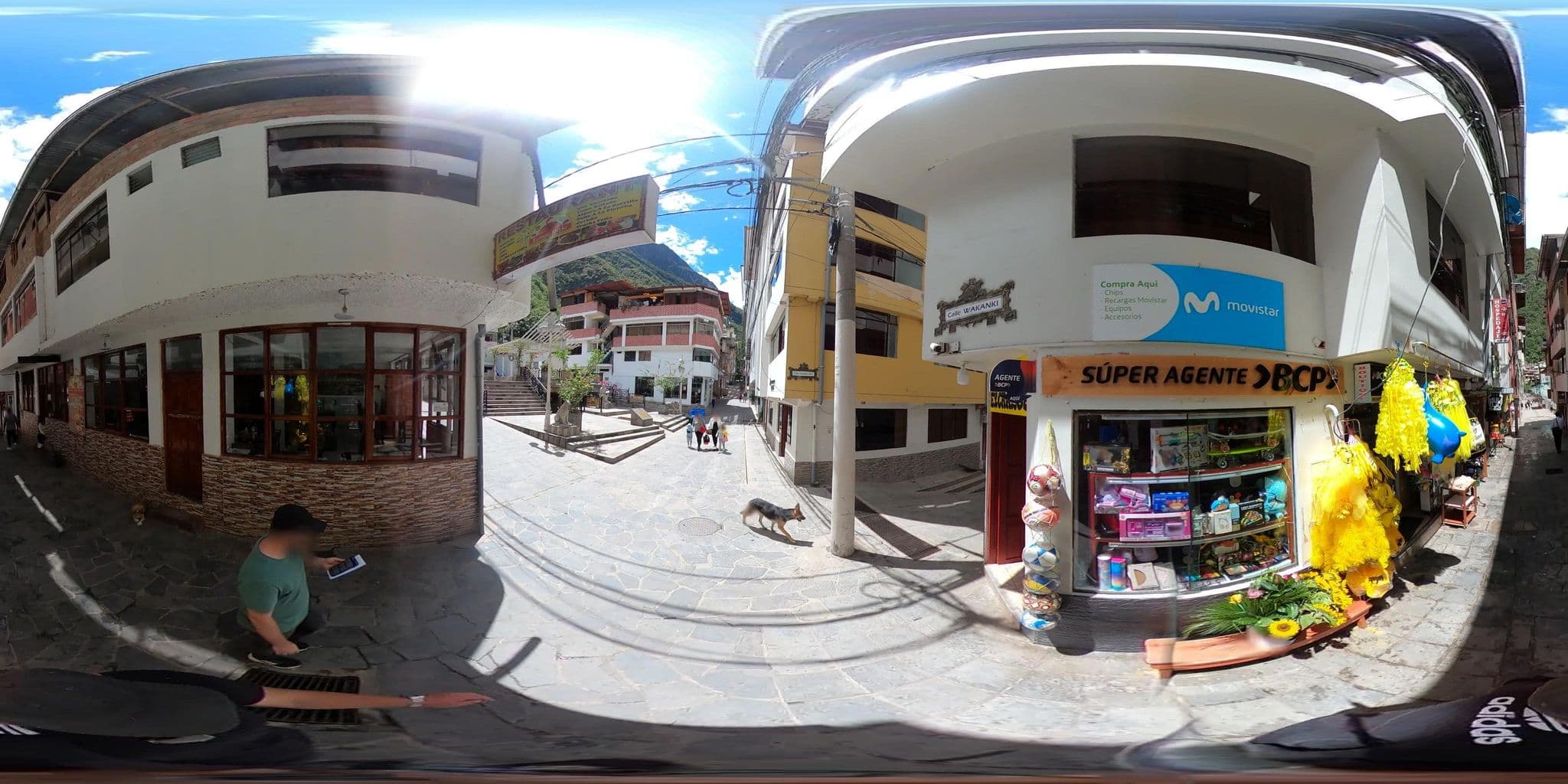 Street view near Pachamama Inn - Room 203, Machupicchu — © jaderbavaresco (CC BY-SA · Mapillary)
