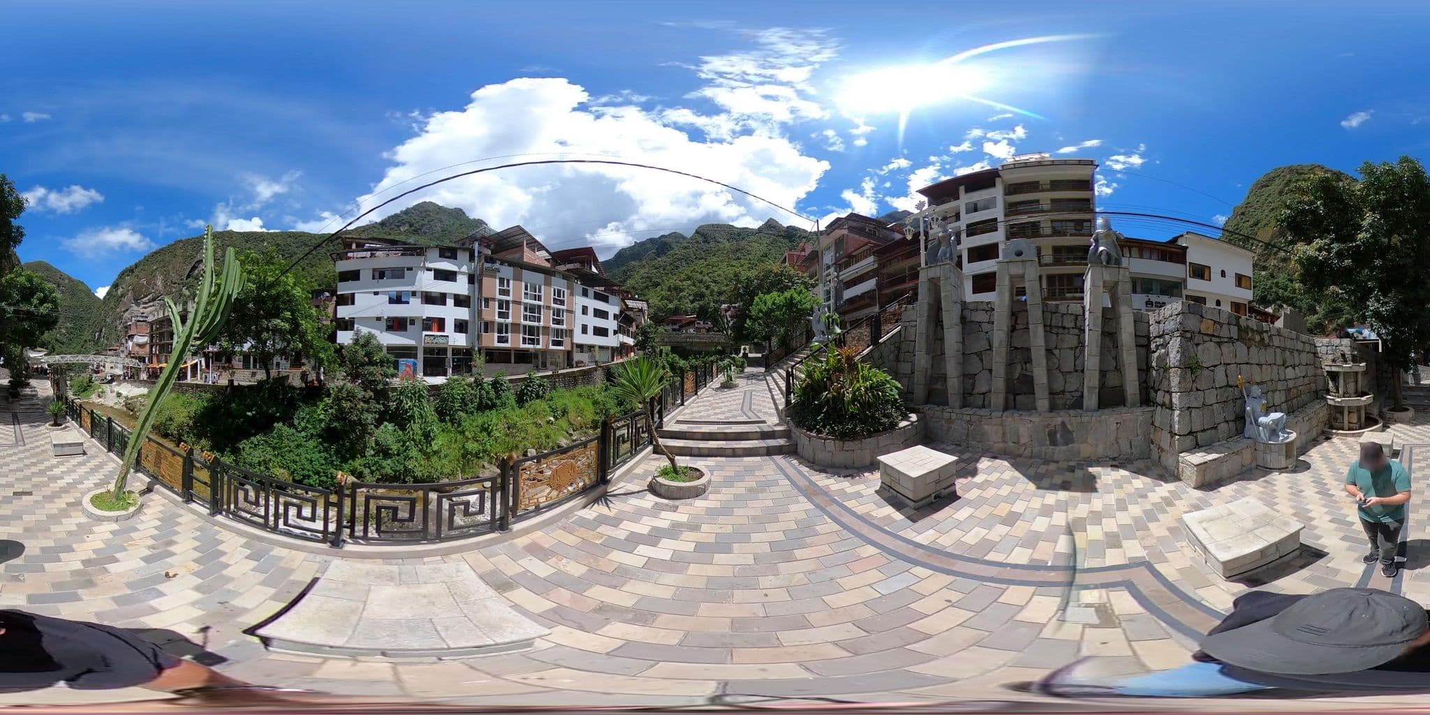 Street view near Wachama Hostel, Machupicchu — © jaderbavaresco (CC BY-SA · Mapillary)