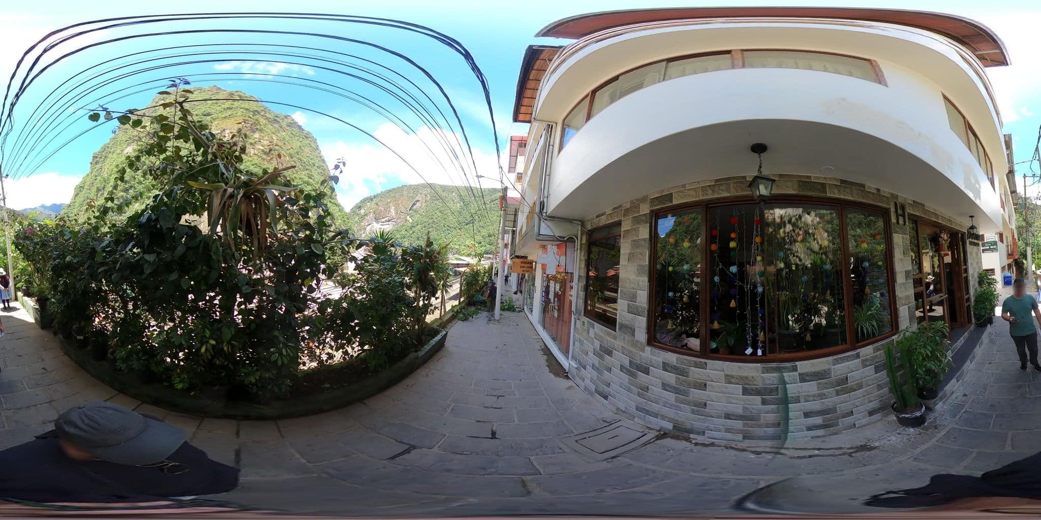 Street view near Hanaq Pacha Inn, Machupicchu — © jaderbavaresco (CC BY-SA · Mapillary)
