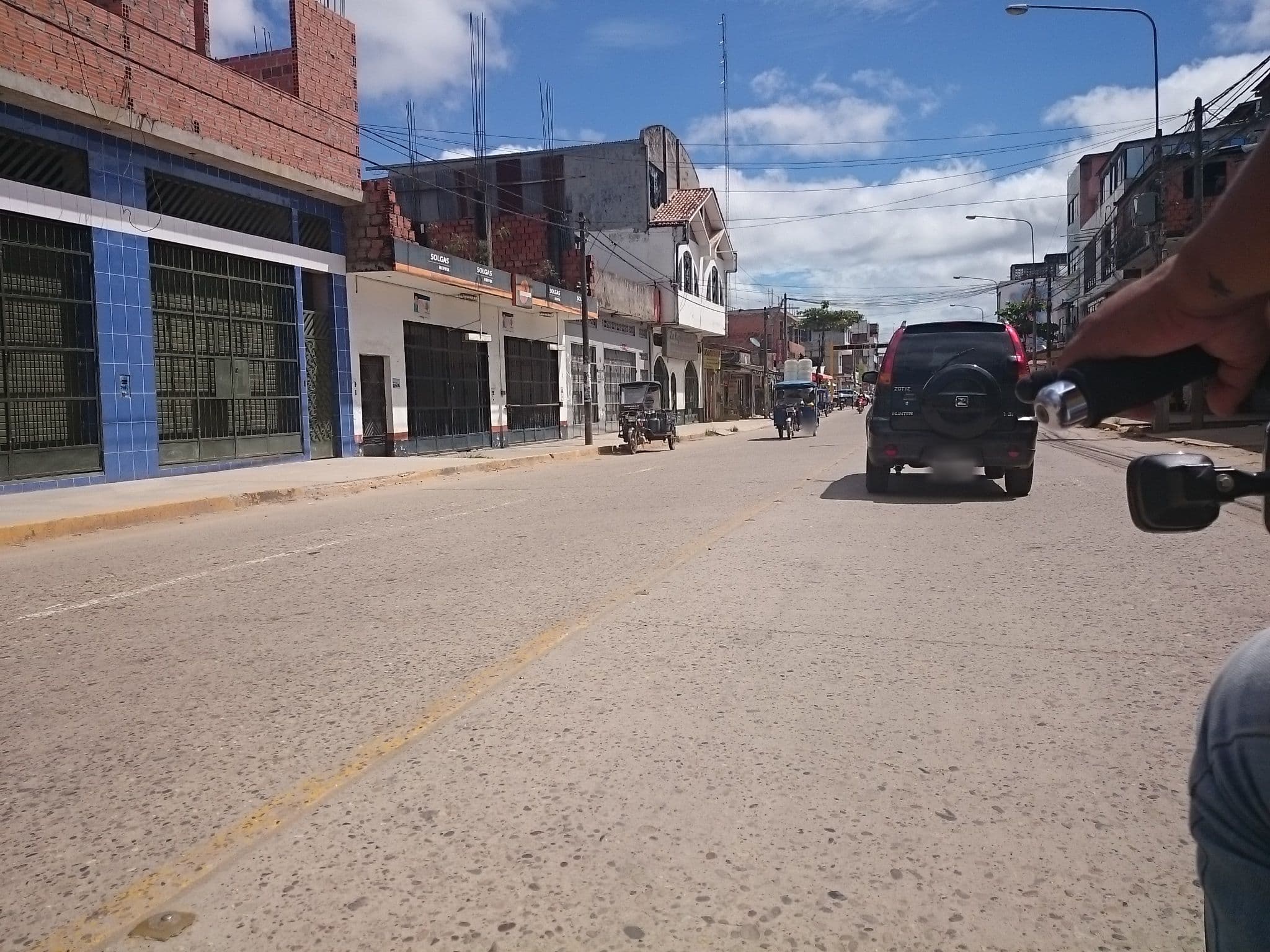 Street view near Aguila Dorada Selva Hotel, San Fernando — © sguinetti (CC BY-SA · Mapillary)