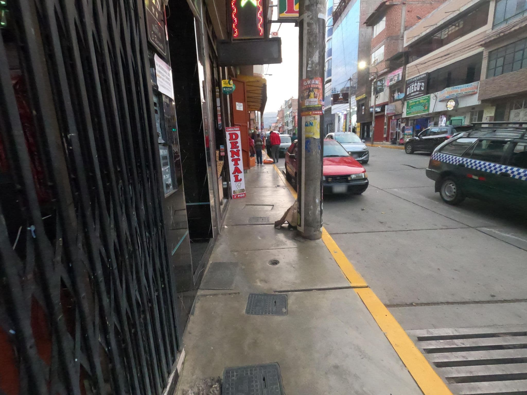 Street view near Hotel Los Templarios, Huaraz — © MuitoAlemdasFronteiras (CC BY-SA · Mapillary)