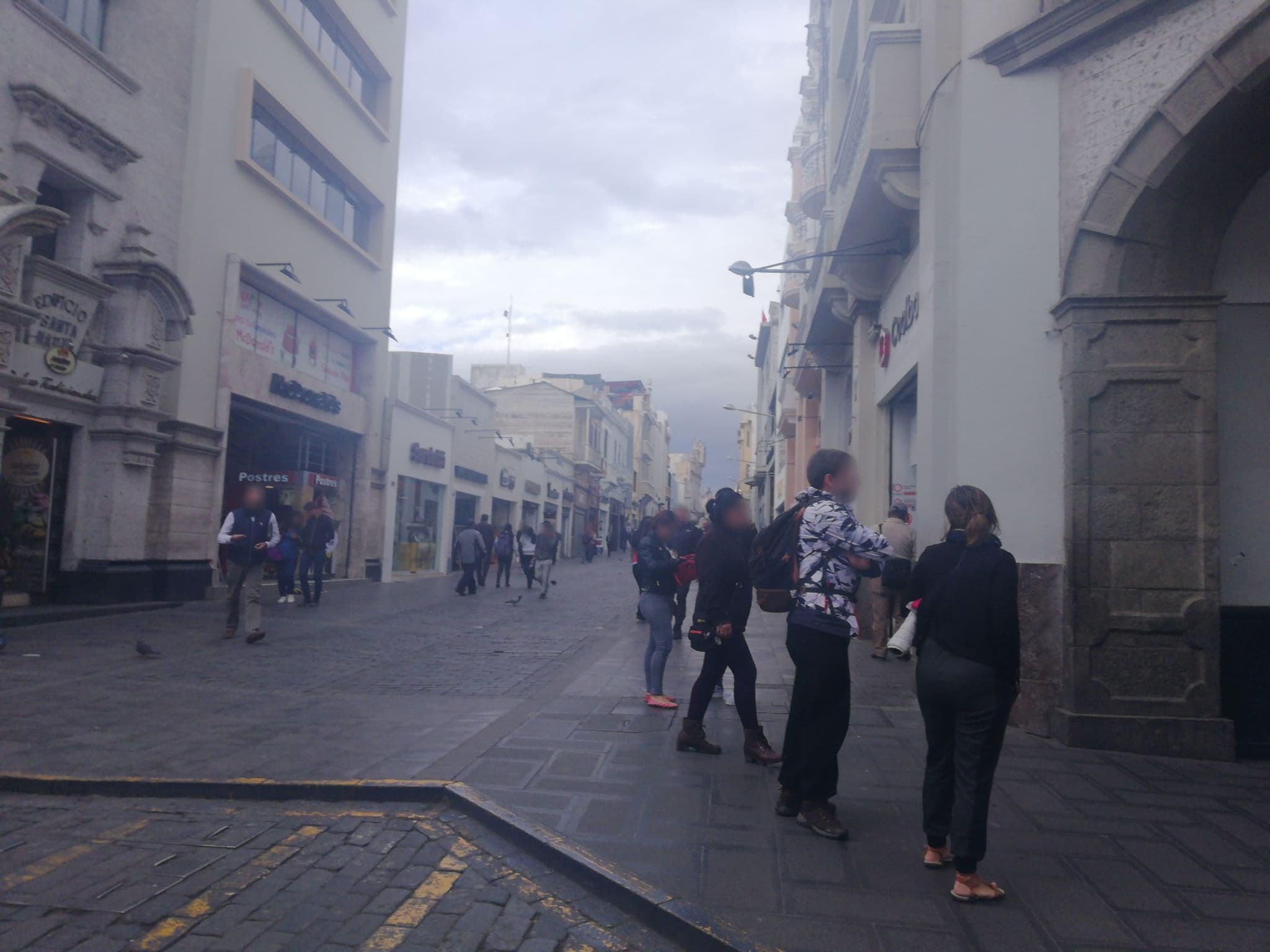Street view near Arequipa Suite Plaza Hotel, Arequipa — © alfonsoPE (CC BY-SA · Mapillary)