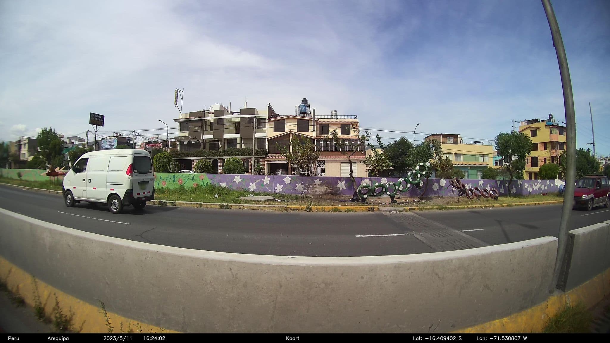 Street view near Cabaña Maria Inn, Arequipa — © kaart_2 (CC BY-SA · Mapillary)