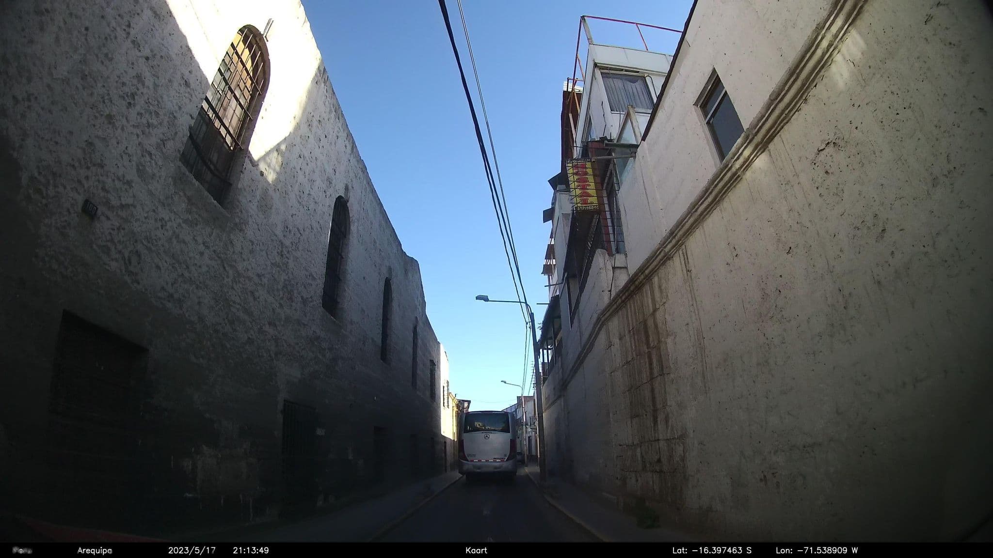 Street view near Misti Wasi Inn, Arequipa — © kaart_2 (CC BY-SA · Mapillary)