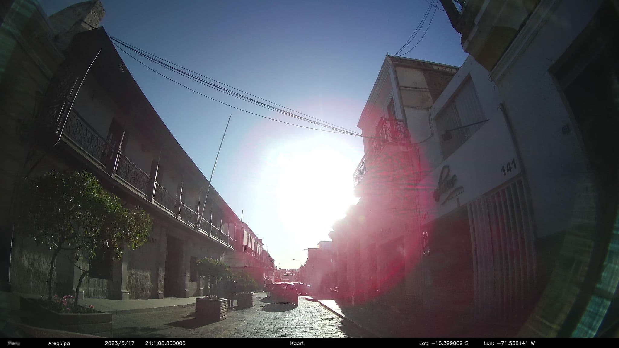 Street view near Riviera Palace Boutique Hotel, Arequipa — © kaart_2 (CC BY-SA · Mapillary)
