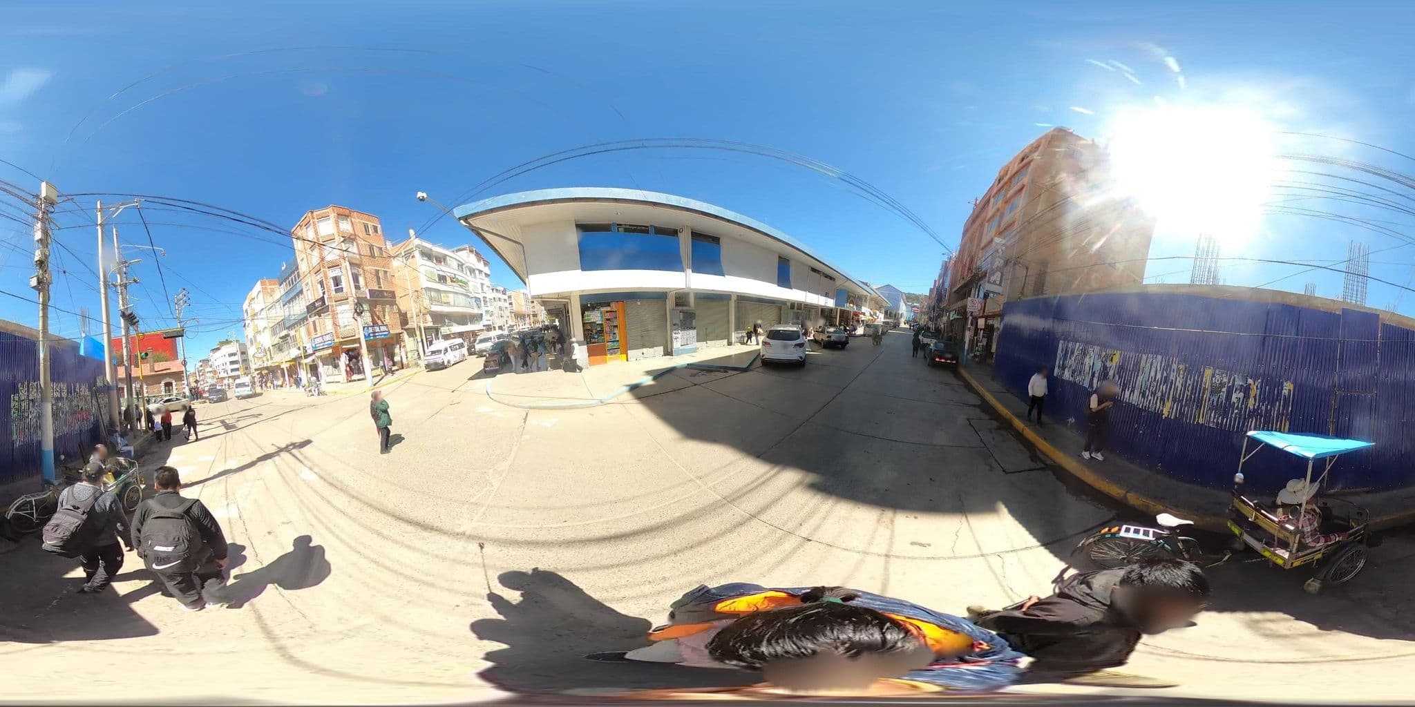Street view near Hostal Mi Tierra, Puno — © johnarupire (CC BY-SA · Mapillary)