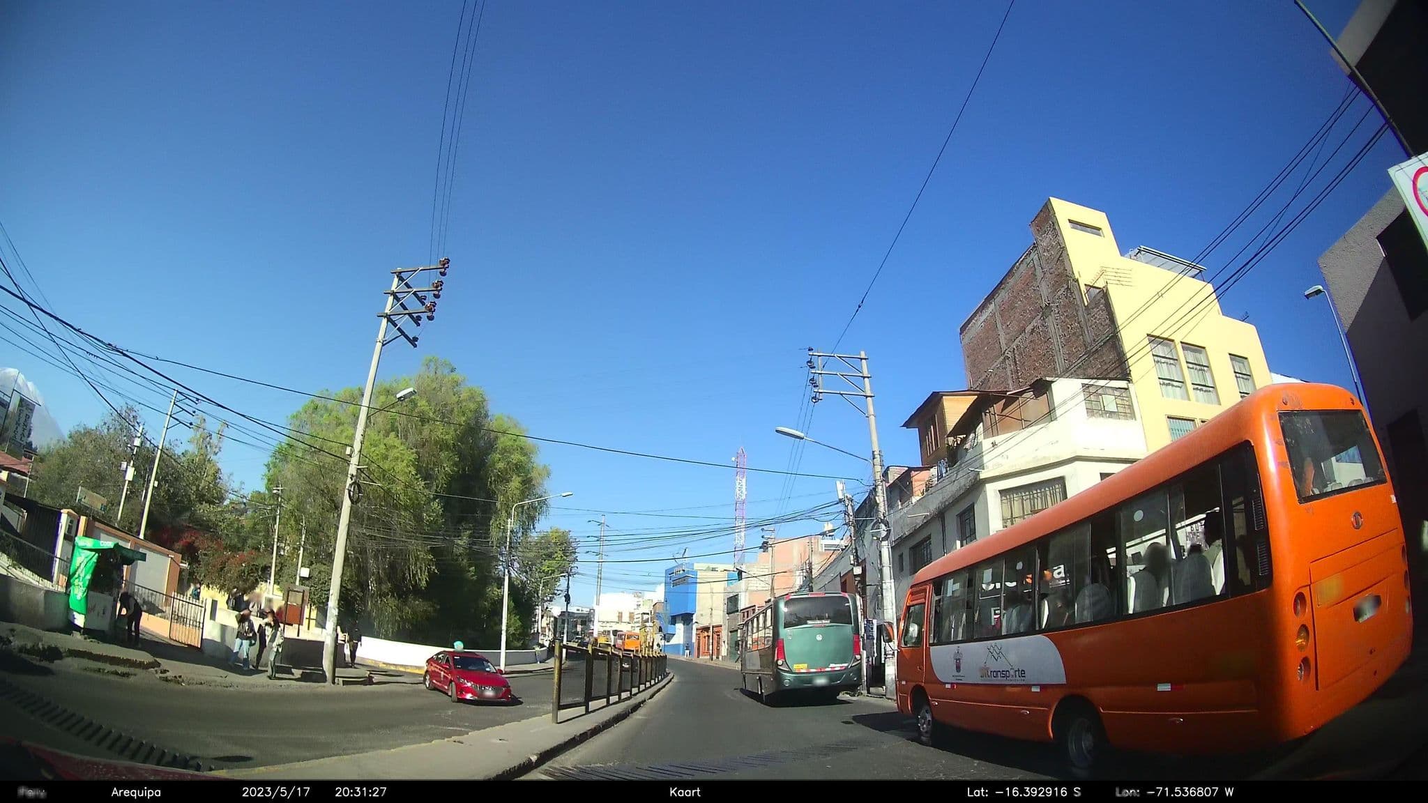 Street view near Hotel San Lazaro Aqp, Arequipa — © kaart_2 (CC BY-SA · Mapillary)