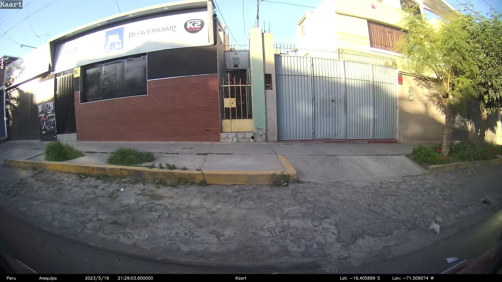 Street view near Hostal La Plazuela, Arequipa — © kaart_2 (CC BY-SA · Mapillary)