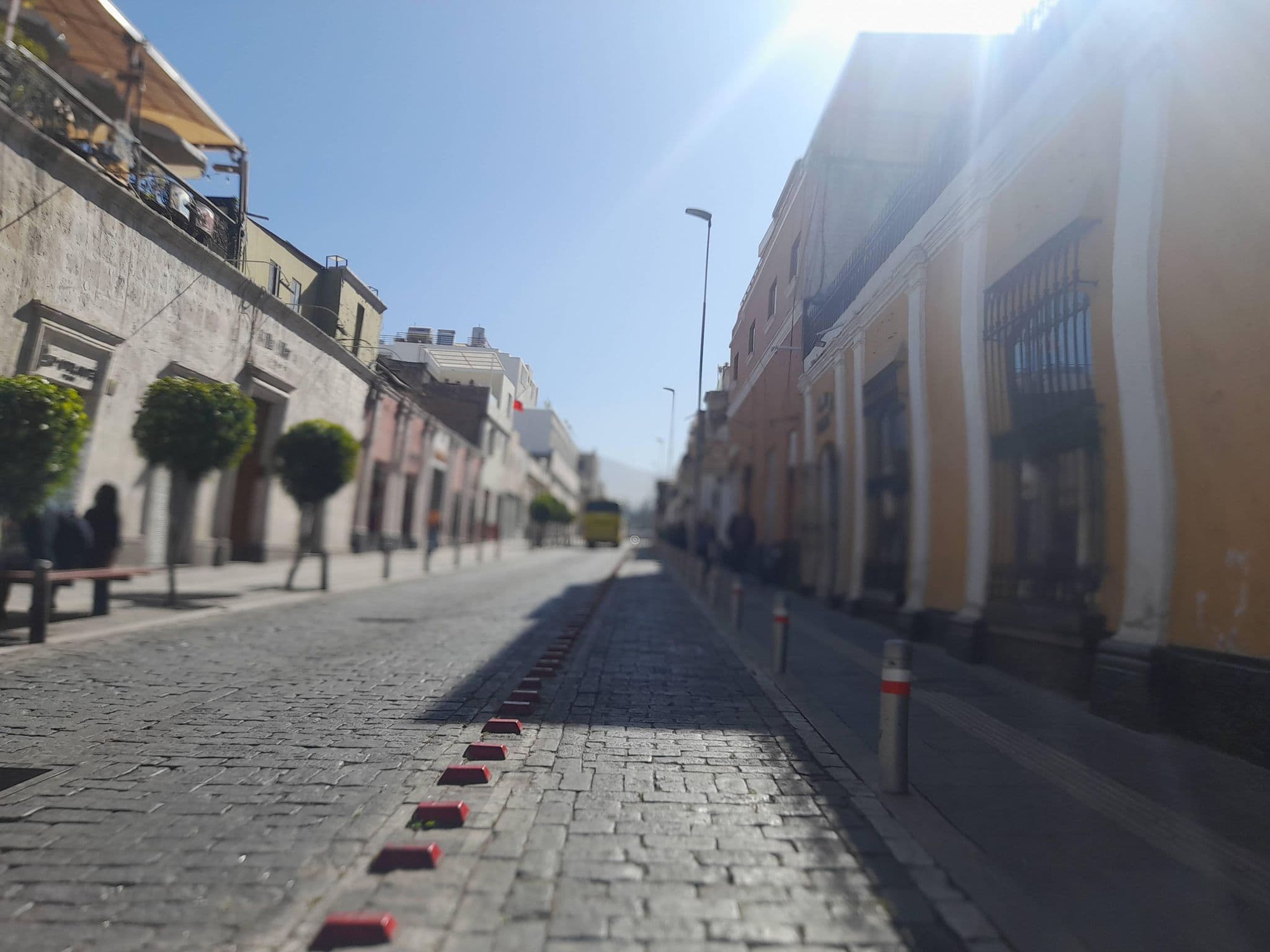 Street view near Hotel Herusalen, Arequipa — © EnBiciadoAQP1 (CC BY-SA · Mapillary)