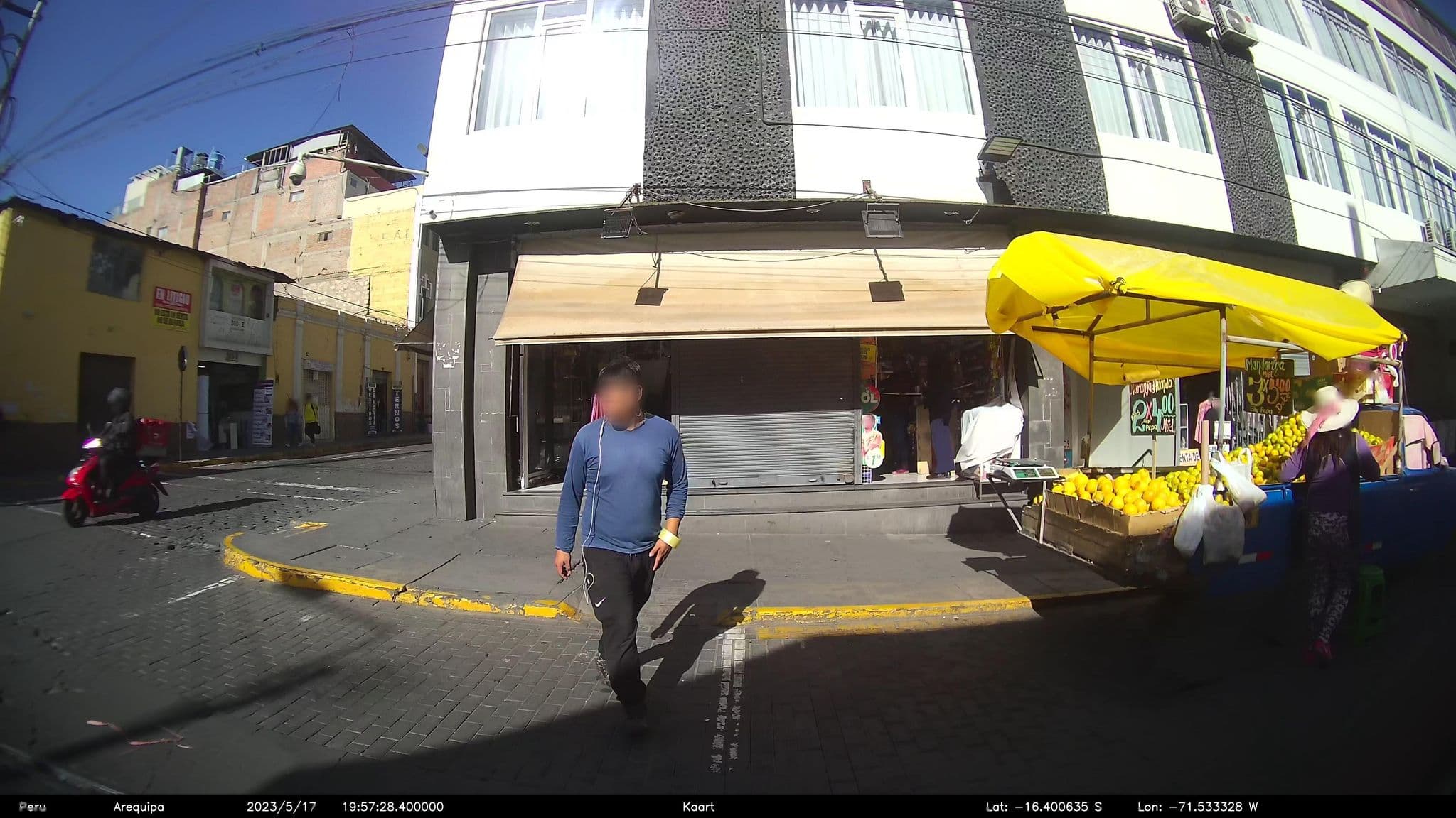 Street view near Hotel Real, Arequipa — © kaart_2 (CC BY-SA · Mapillary)