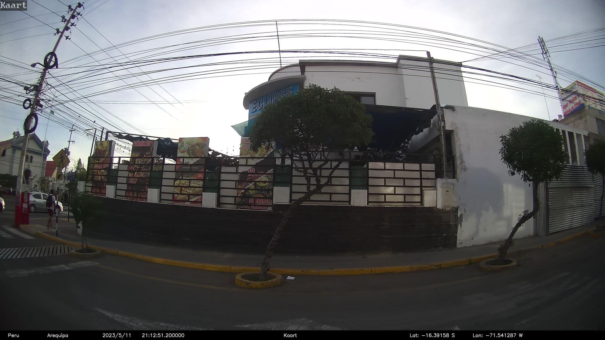 Street view near Hotel La Cabaña, Arequipa — © kaart_2 (CC BY-SA · Mapillary)