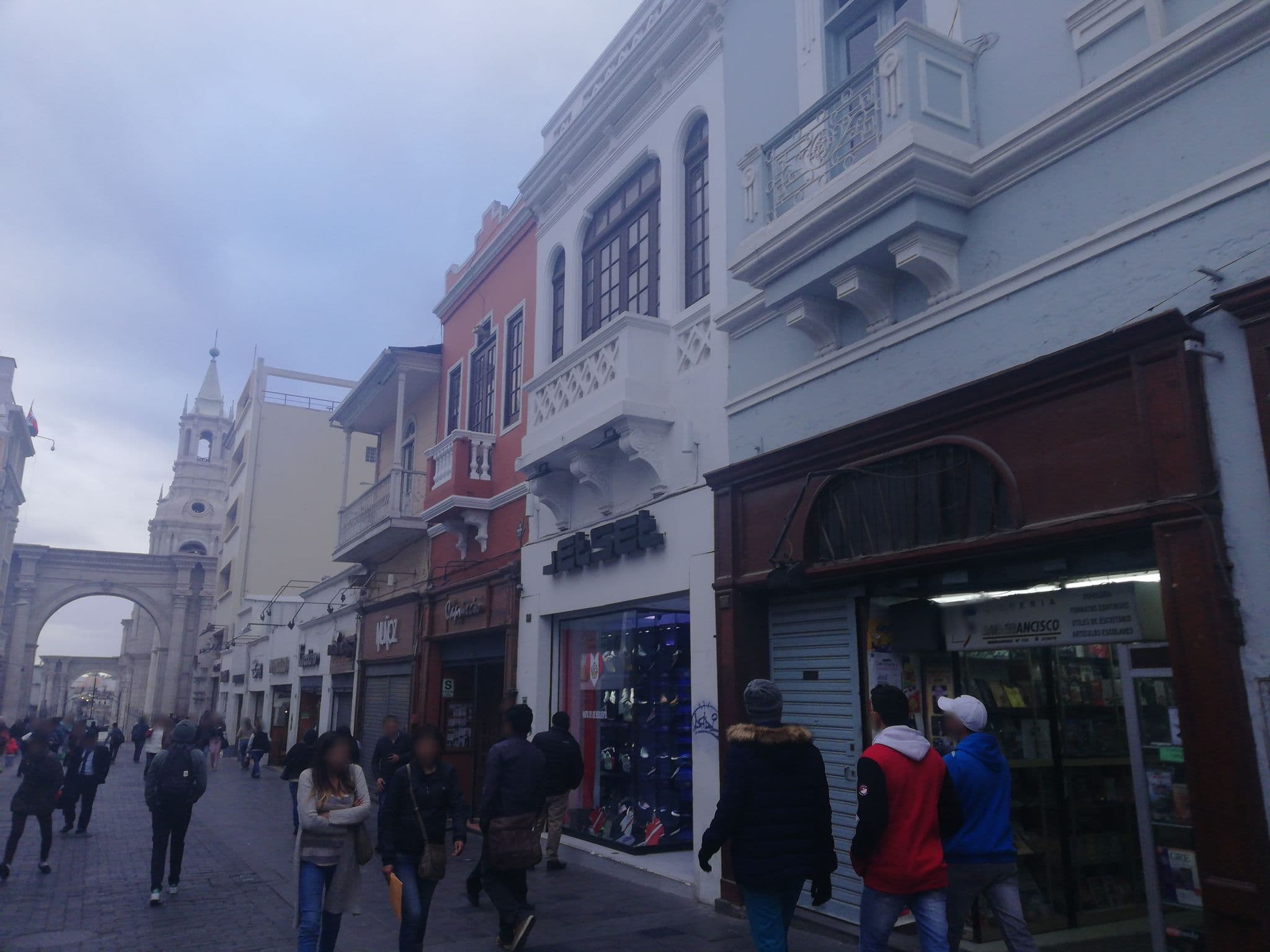 Street view near MB Hostel Arequipa, Arequipa — © alfonsoPE (CC BY-SA · Mapillary)