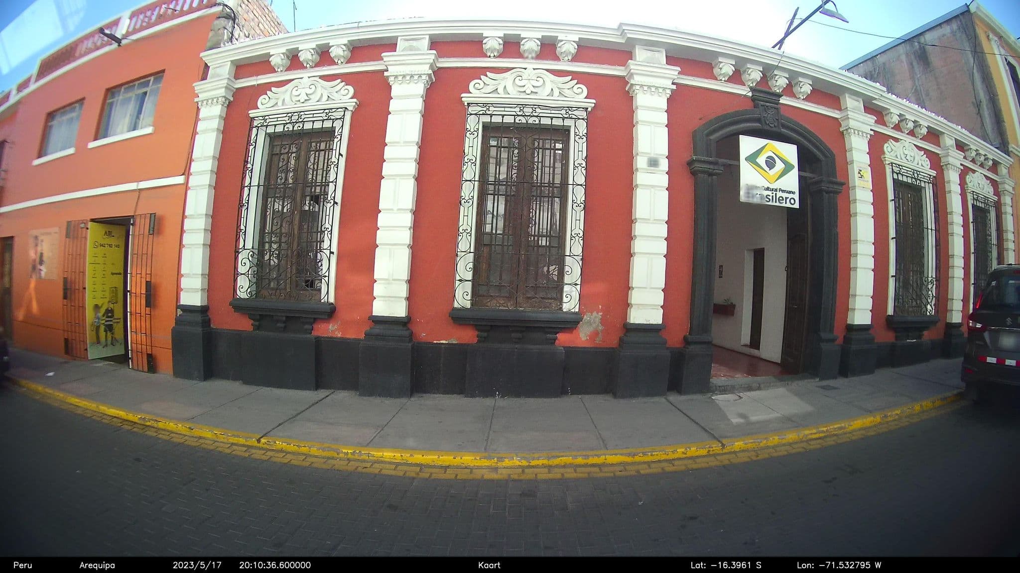 Street view near La posada del sol, Arequipa — © kaart_2 (CC BY-SA · Mapillary)