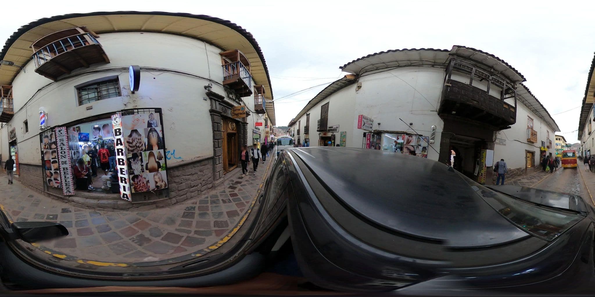 Street view near Sanfrancisco Inn, Santiago — © jaderbavaresco (CC BY-SA · Mapillary)