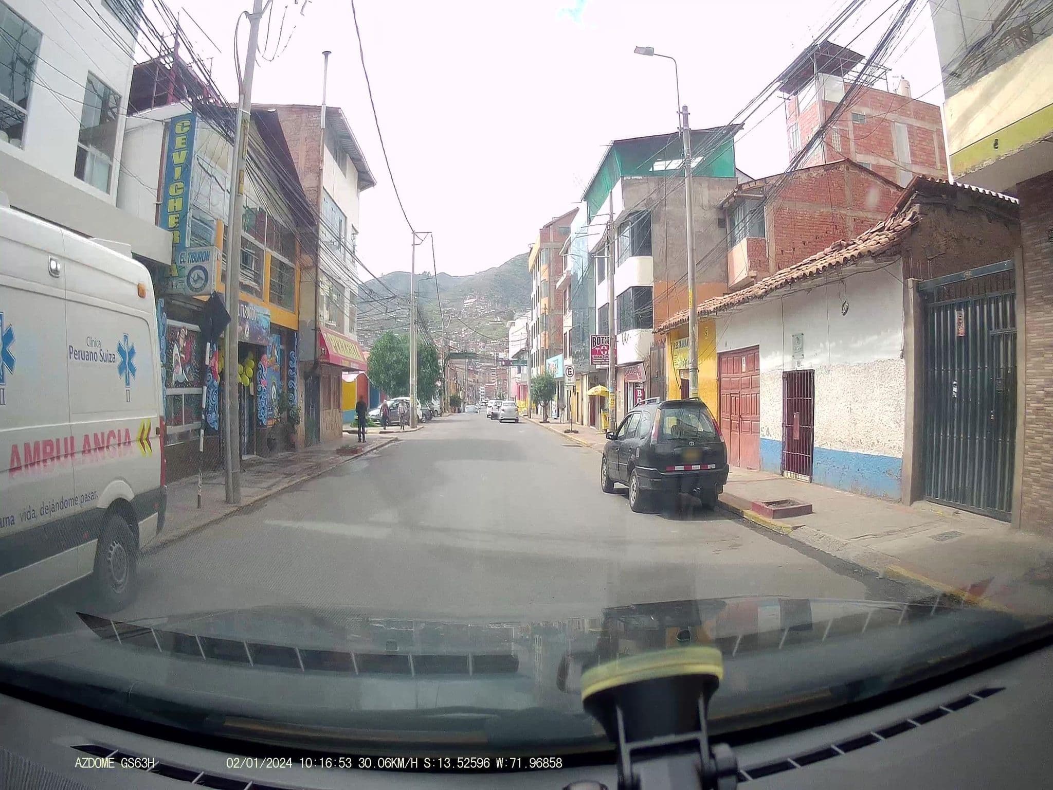 Street view near Chaski Hotel, Wanchaq — © jaderbavaresco (CC BY-SA · Mapillary)