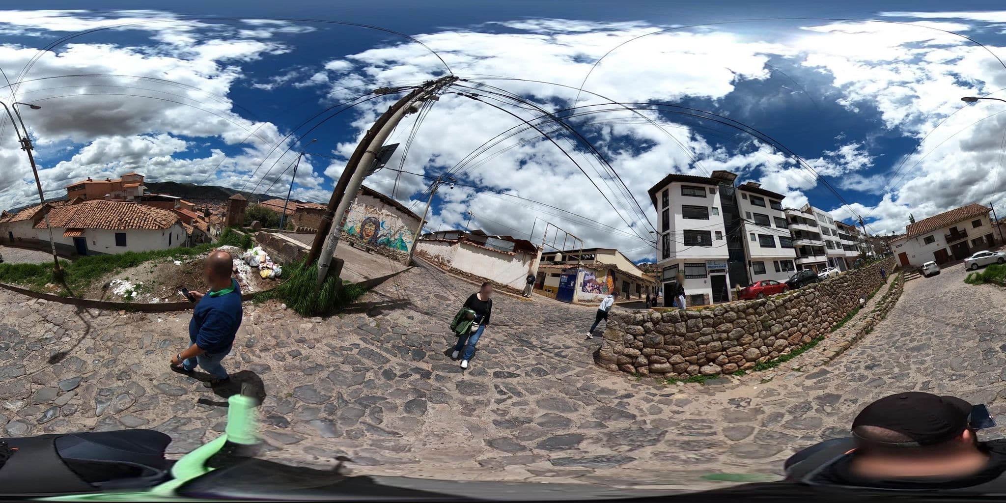 Street view near Hospedaje Pumapaccha, Wanchaq — © jaderbavaresco (CC BY-SA · Mapillary)