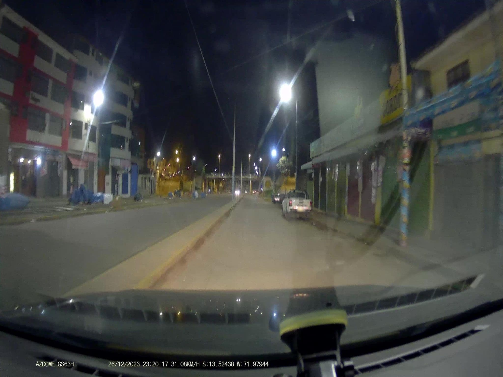 Street view near Hotel Inkayara, Santiago — © jaderbavaresco (CC BY-SA · Mapillary)