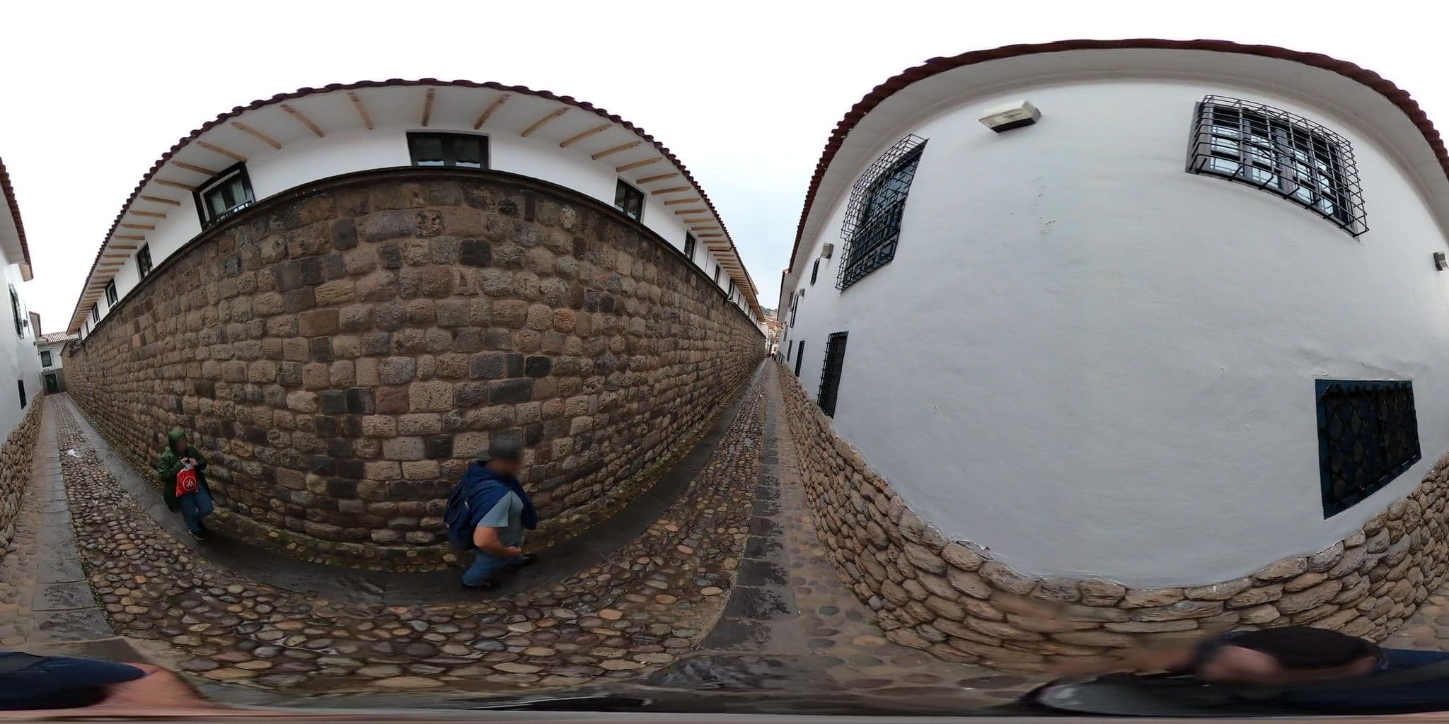 Street view near Lazy Cat Hostel Cusco, Wanchaq — © jaderbavaresco (CC BY-SA · Mapillary)
