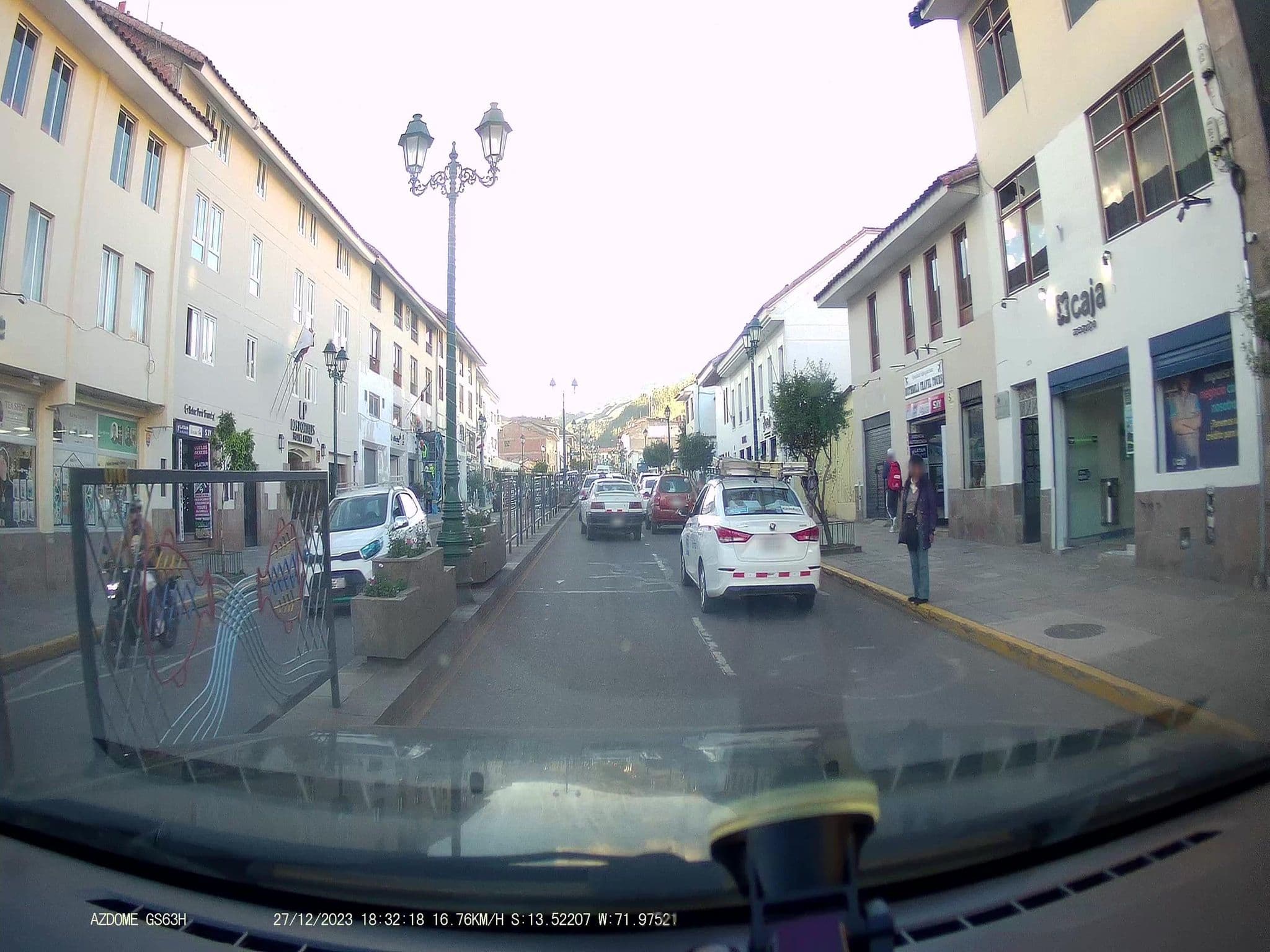Street view near Don Carlos Hotel Cusco, Santiago — © jaderbavaresco (CC BY-SA · Mapillary)