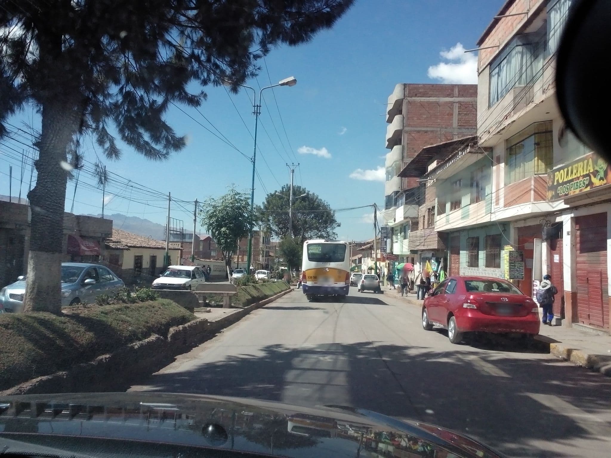 Street view near Hostal Kapacnan, Santiago — © derfred (CC BY-SA · Mapillary)