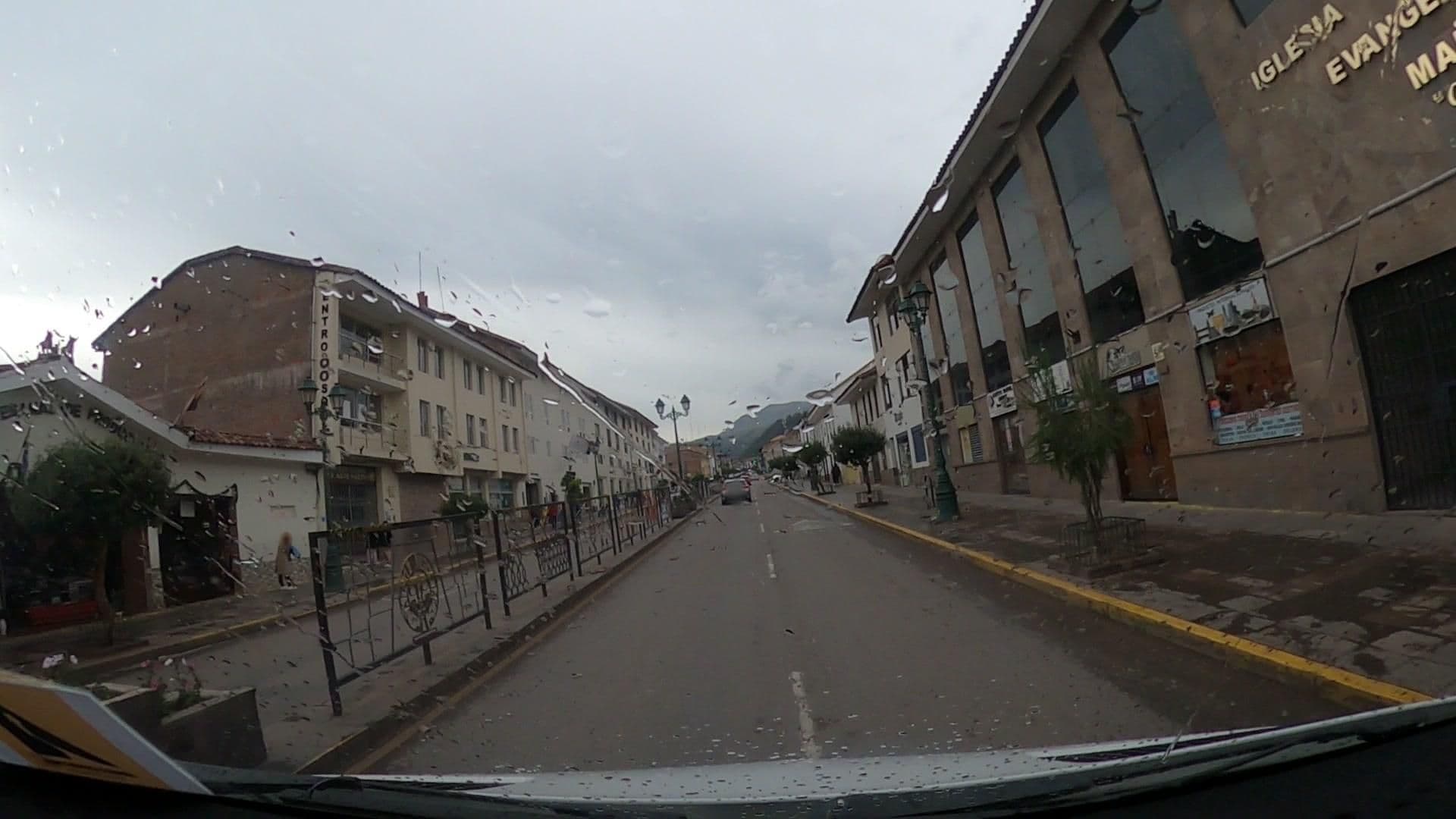 Street view near Hostal Andre, Santiago — © jaderbavaresco (CC BY-SA · Mapillary)