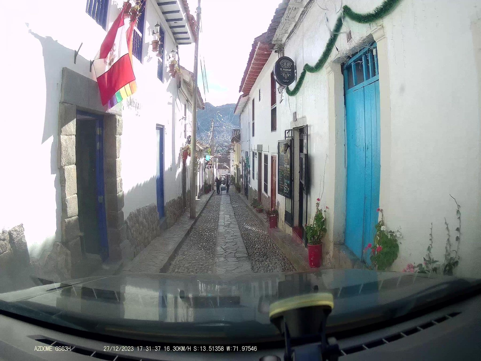 Street view near Quinta San Blas, Wanchaq — © jaderbavaresco (CC BY-SA · Mapillary)