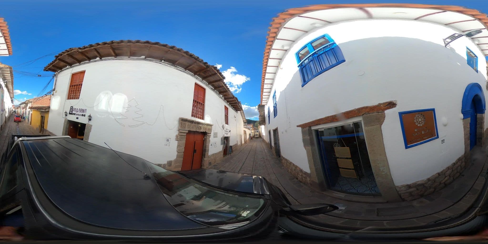 Street view near Inka Runa, Wanchaq — © jaderbavaresco (CC BY-SA · Mapillary)