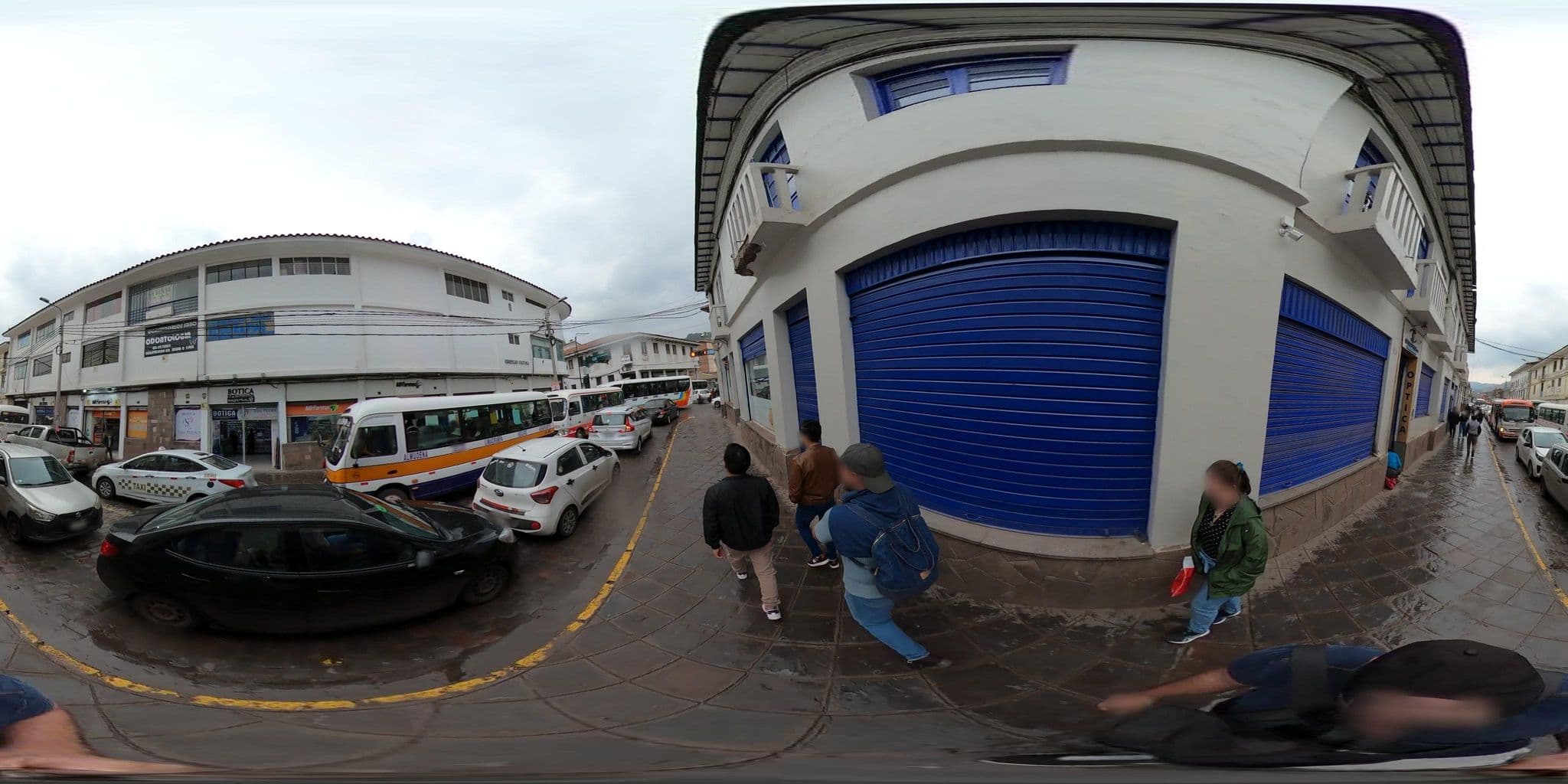 Street view near Pusharo Healing Center, Santiago — © jaderbavaresco (CC BY-SA · Mapillary)