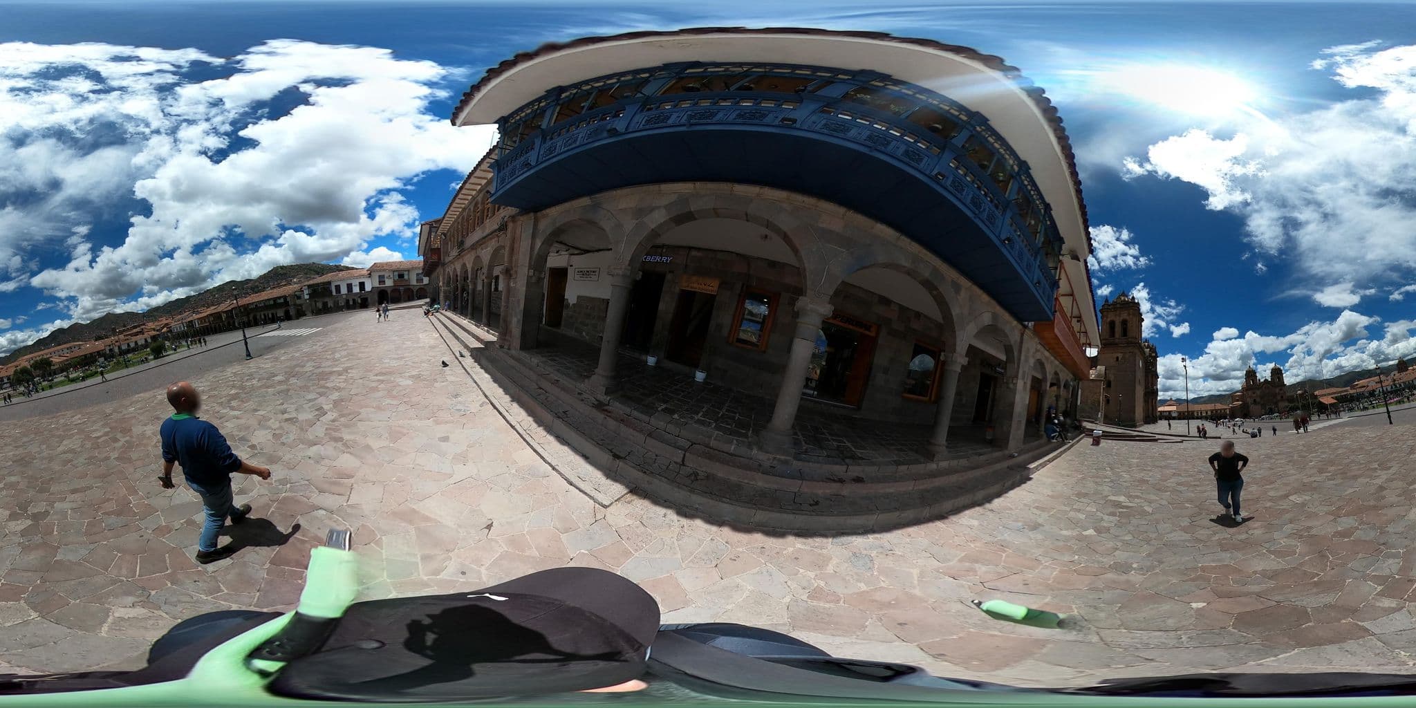 Street view near Rainforest Expeditions, Santiago — © jaderbavaresco (CC BY-SA · Mapillary)