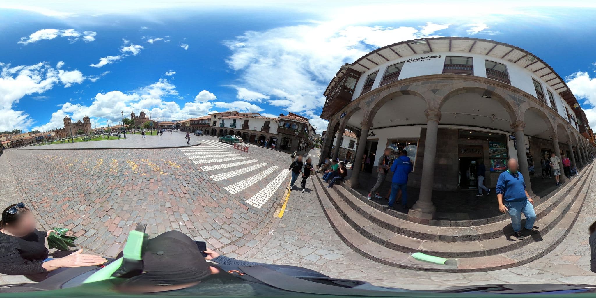 Street view near Villa Pachatusan, Santiago — © jaderbavaresco (CC BY-SA · Mapillary)