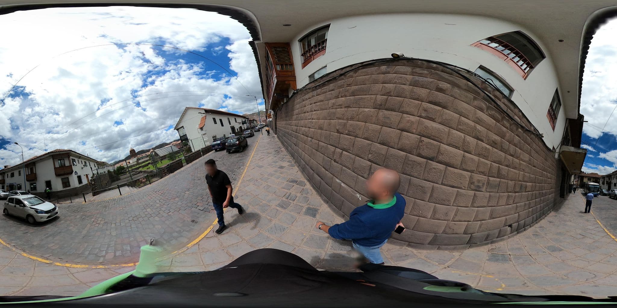 Street view near Cadena de Hoteles San Agustin, Santiago — © jaderbavaresco (CC BY-SA · Mapillary)