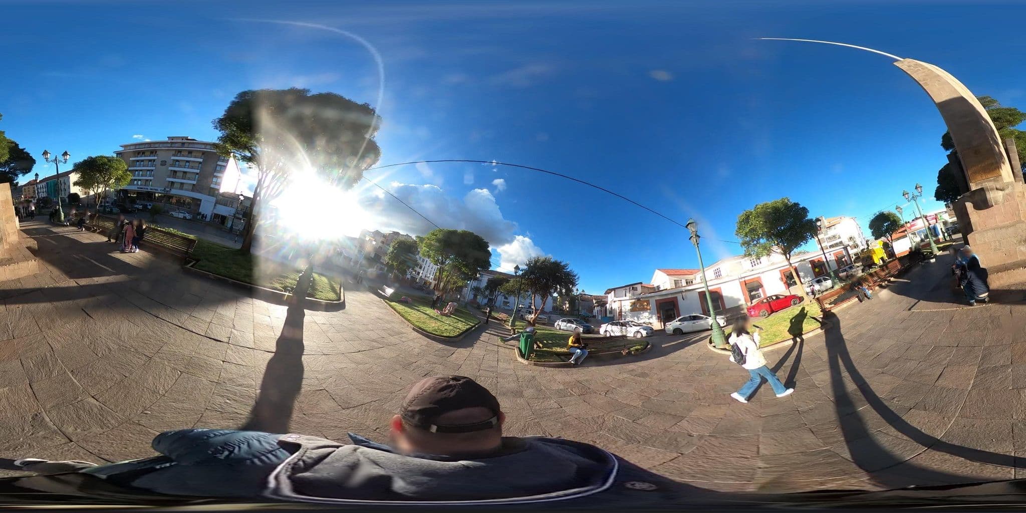 Street view near Hospedaje Waynapicchu, Wanchaq — © jaderbavaresco (CC BY-SA · Mapillary)