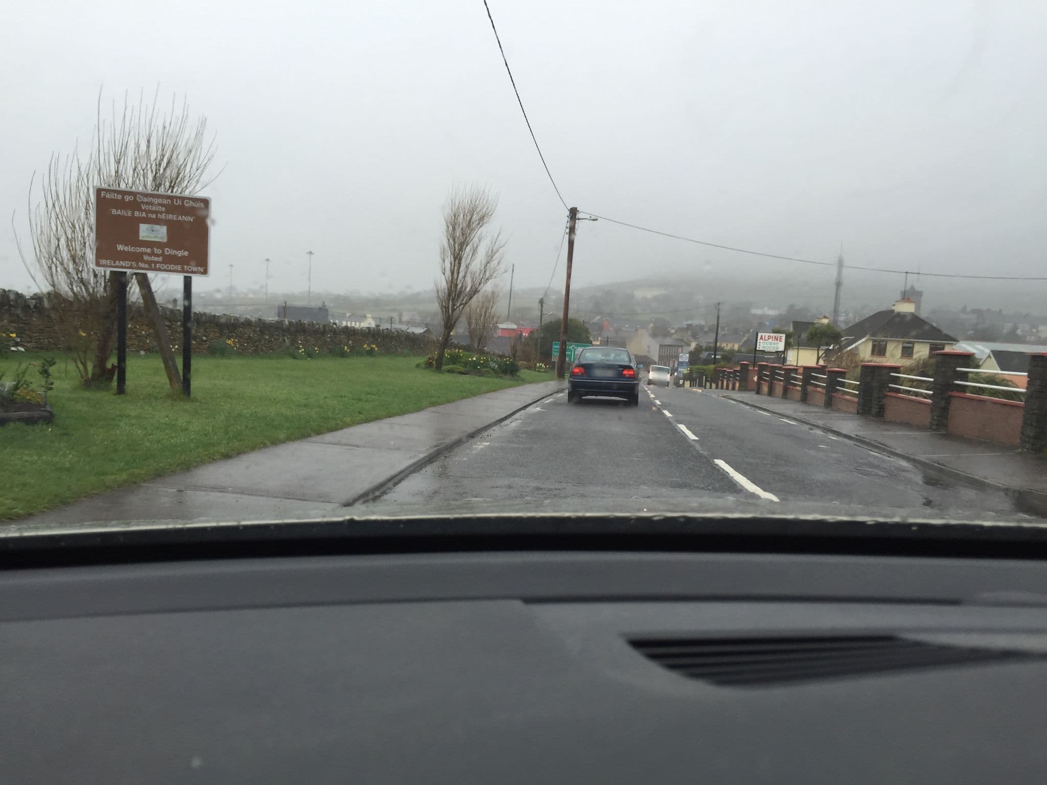 Street view near Alpine House, Dingle — © mackerski (CC BY-SA · Mapillary)
