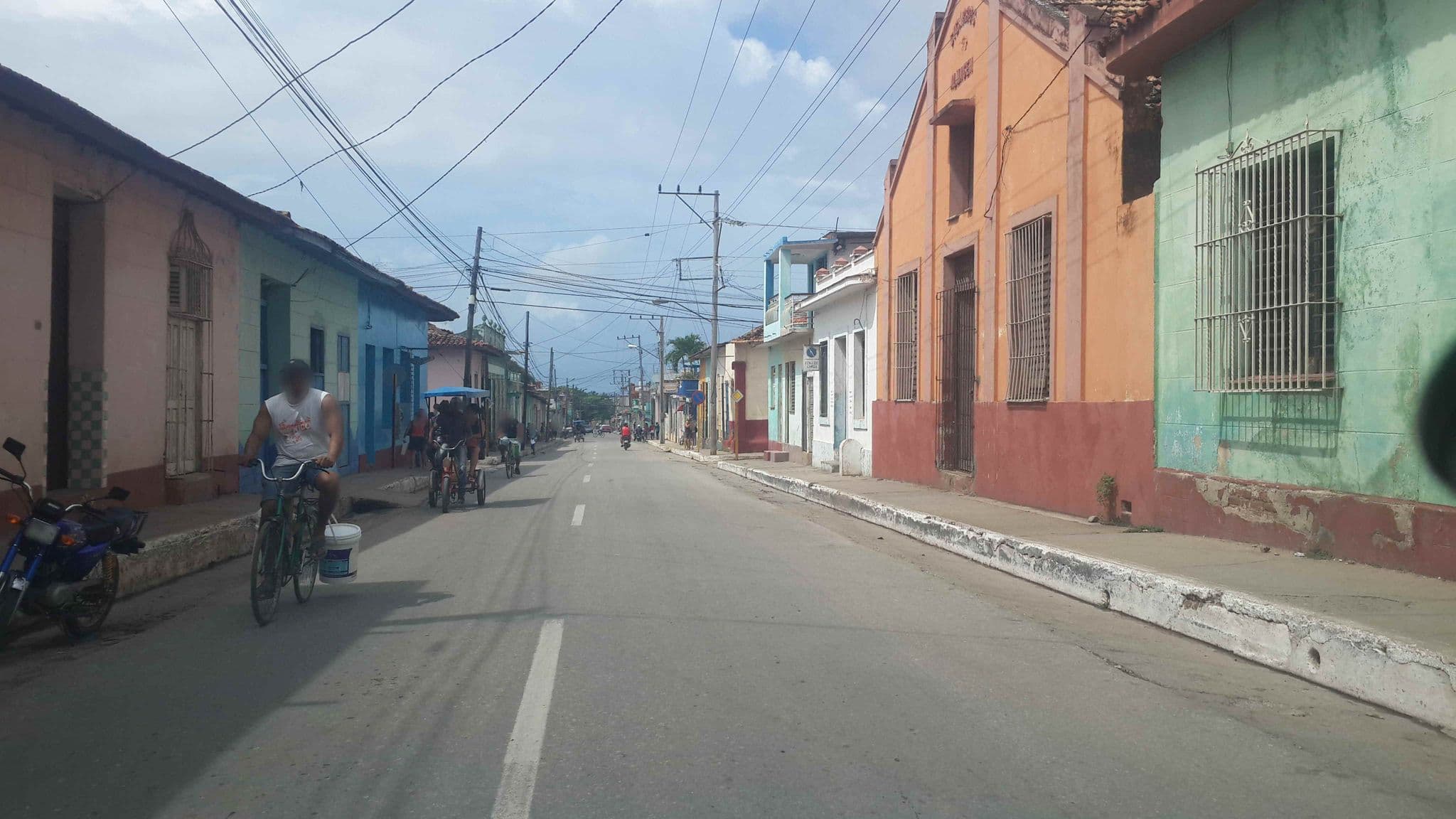Street view near Hostal Heleluci, Trinidad — © redmapper (CC BY-SA · Mapillary)
