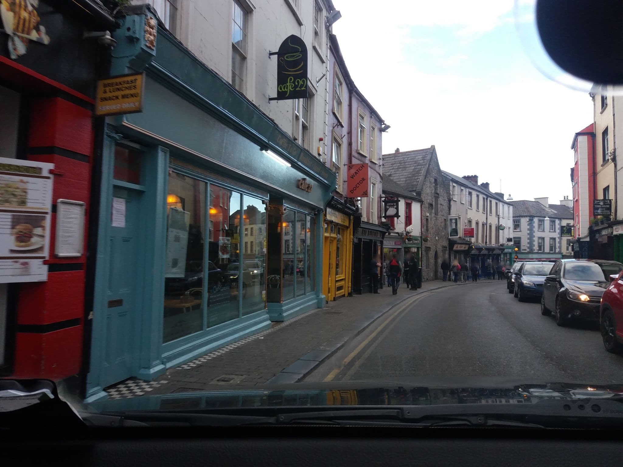 Street view near Darcy's Guest House, Kilkenny — © tshedy (CC BY-SA · Mapillary)
