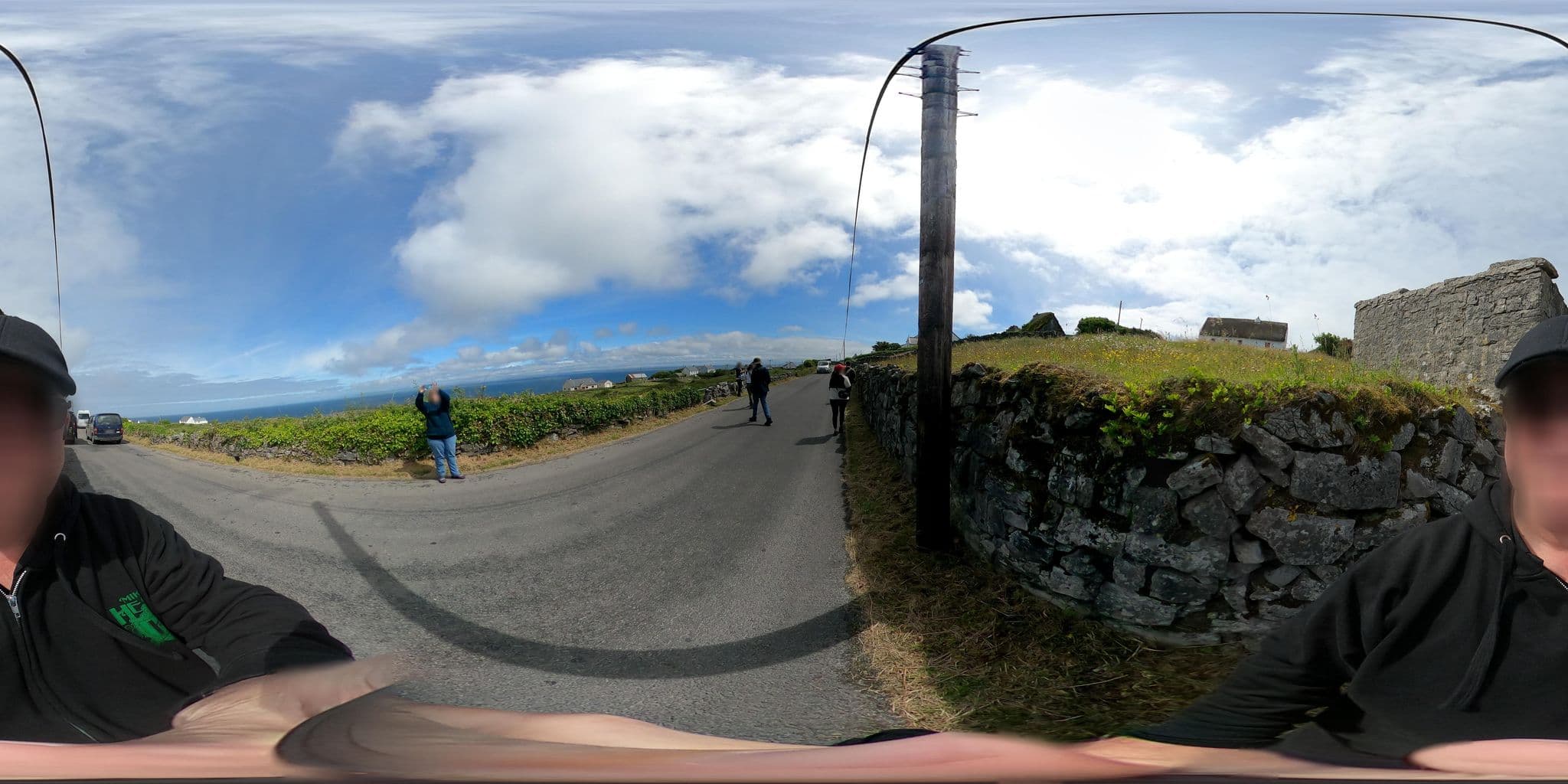 Street view near Aran Thatch Cottage, Ennistimon — © graharg (CC BY-SA · Mapillary)