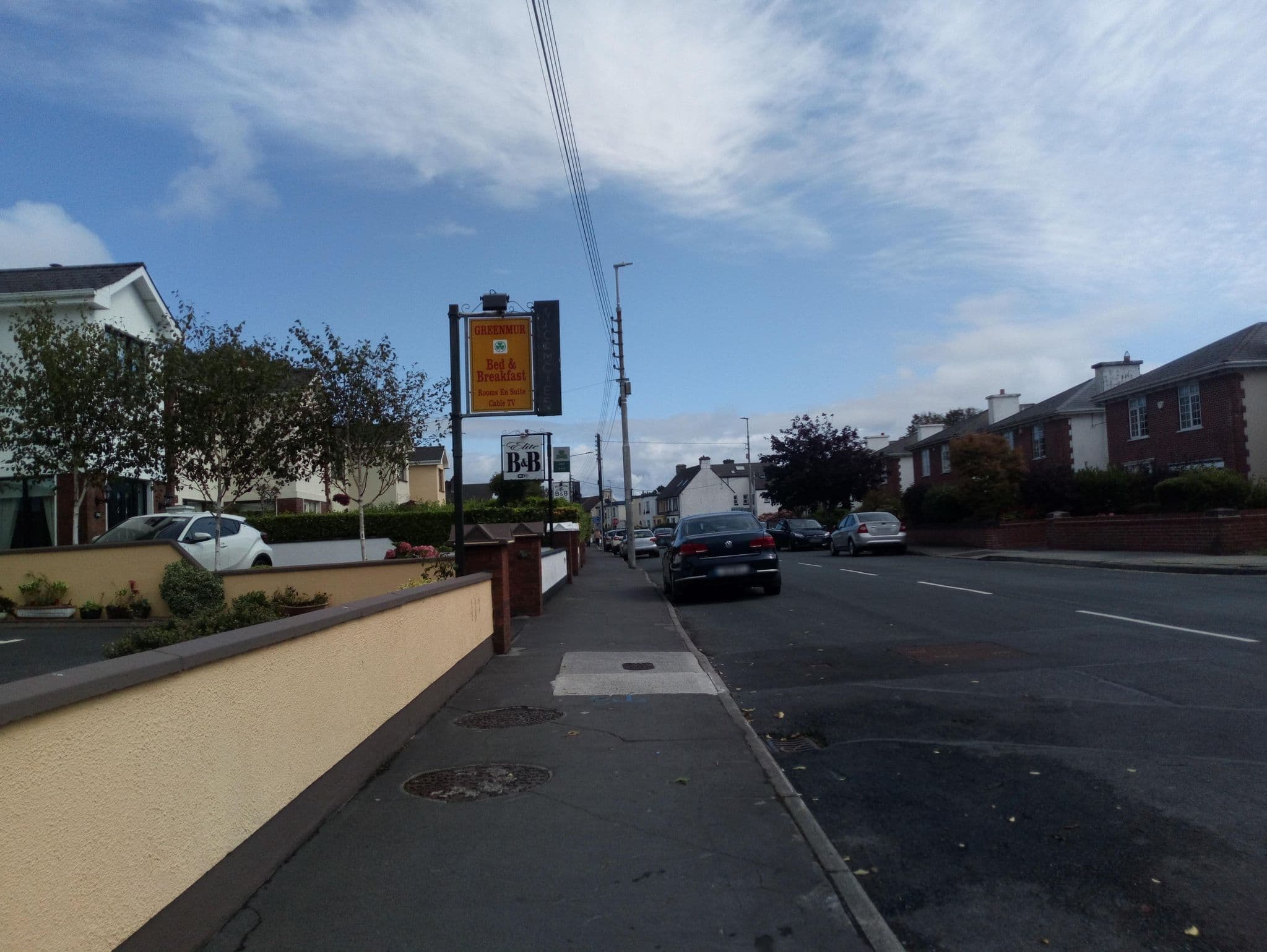 Street view near Elite B&B, Galway — © jefkine (CC BY-SA · Mapillary)