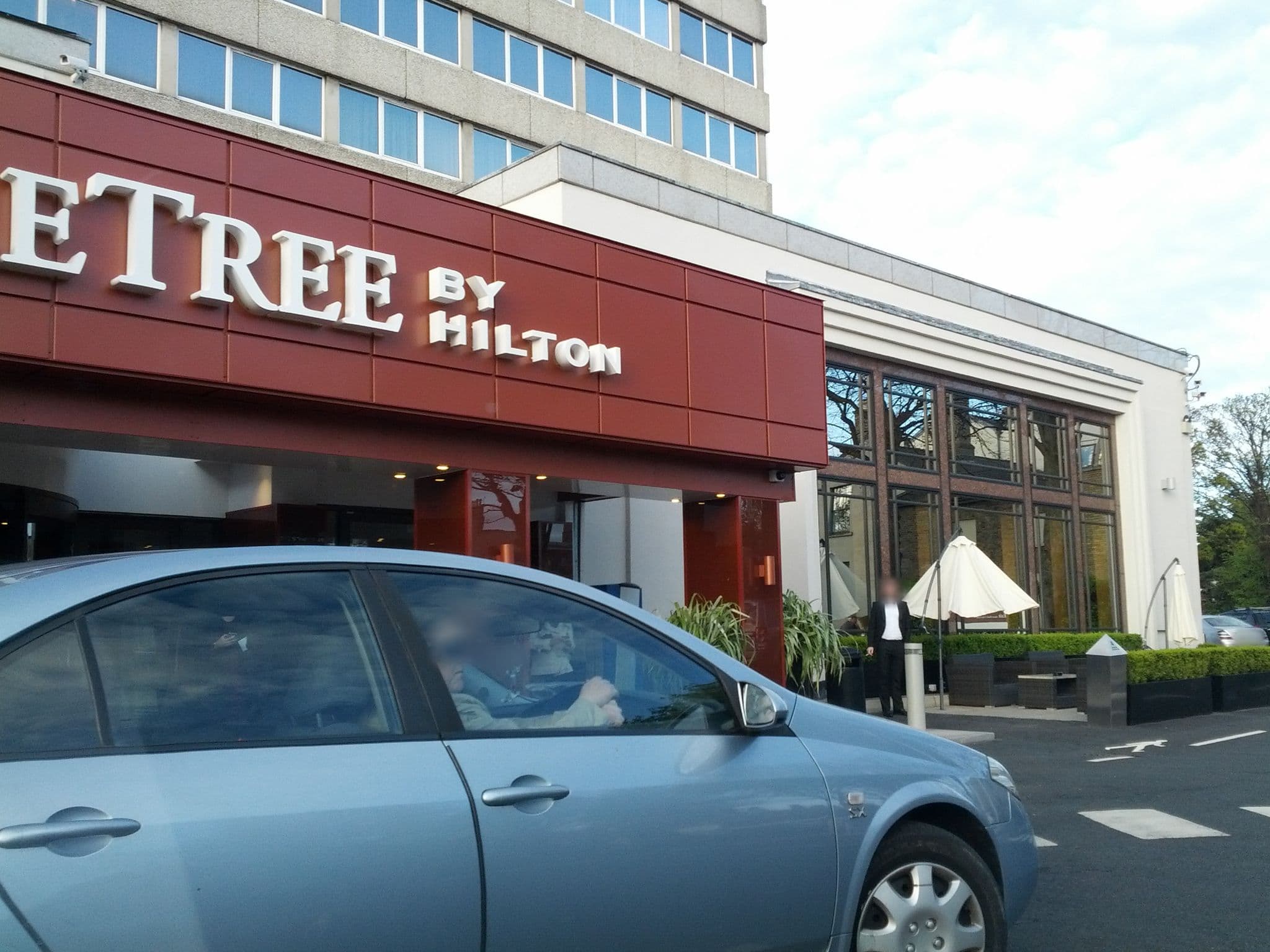 Street view near Burlington Hotel, Dublin — © dacor (CC BY-SA · Mapillary)
