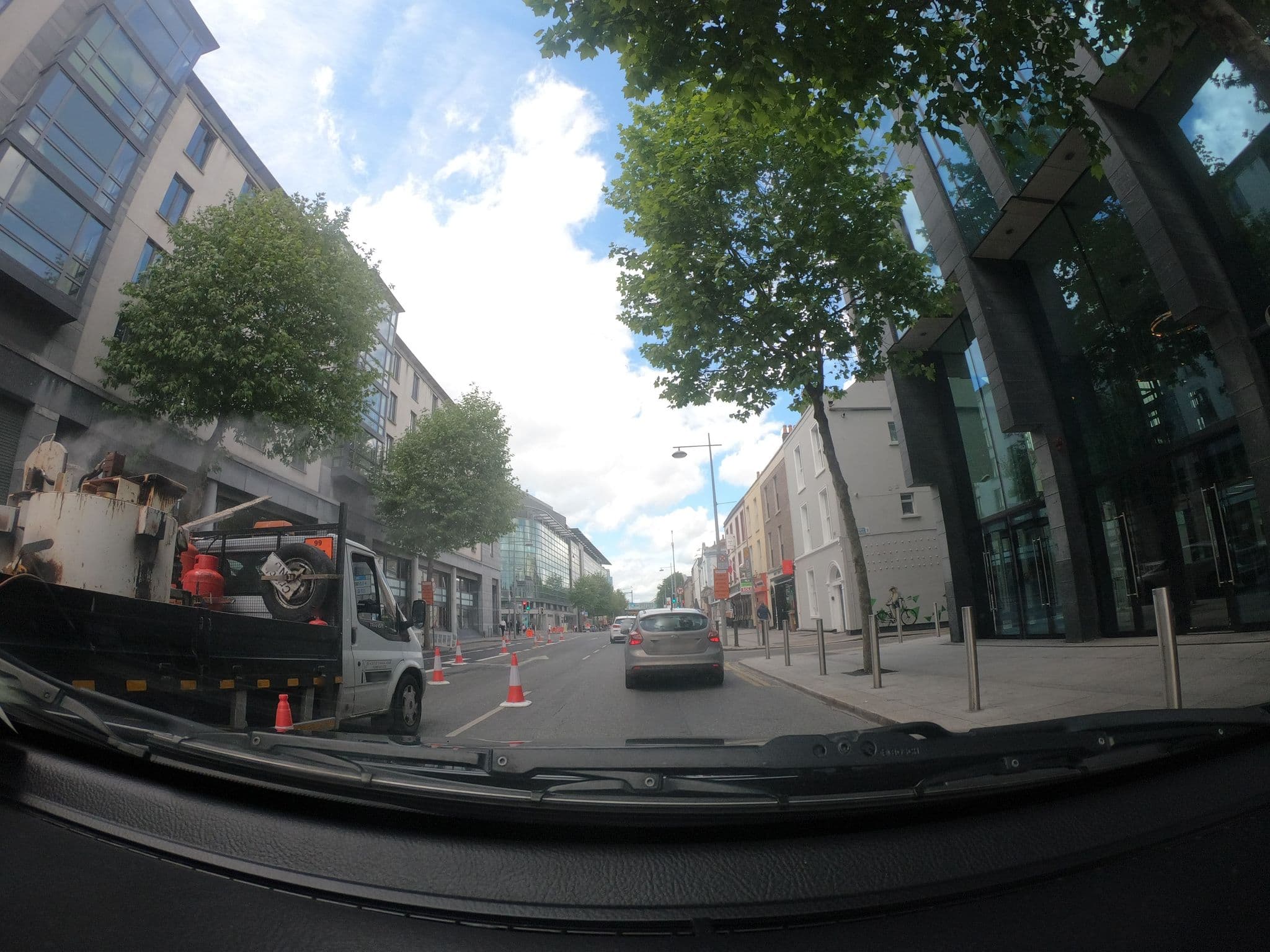 Street view near The Lombard, Dublin — © debigc (CC BY-SA · Mapillary)