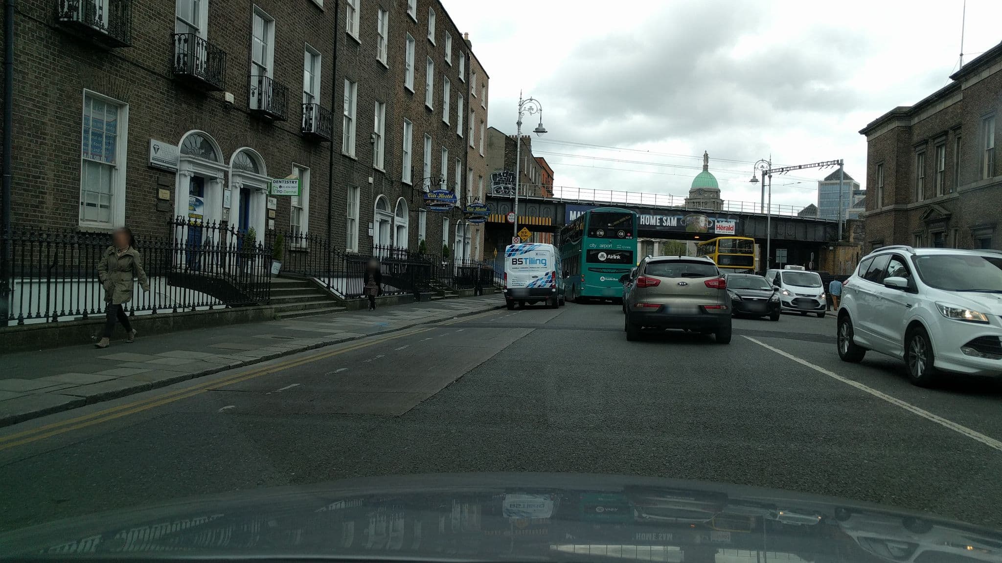 Street view near The Townhouse, Dublin — © imapthestigmatised (CC BY-SA · Mapillary)