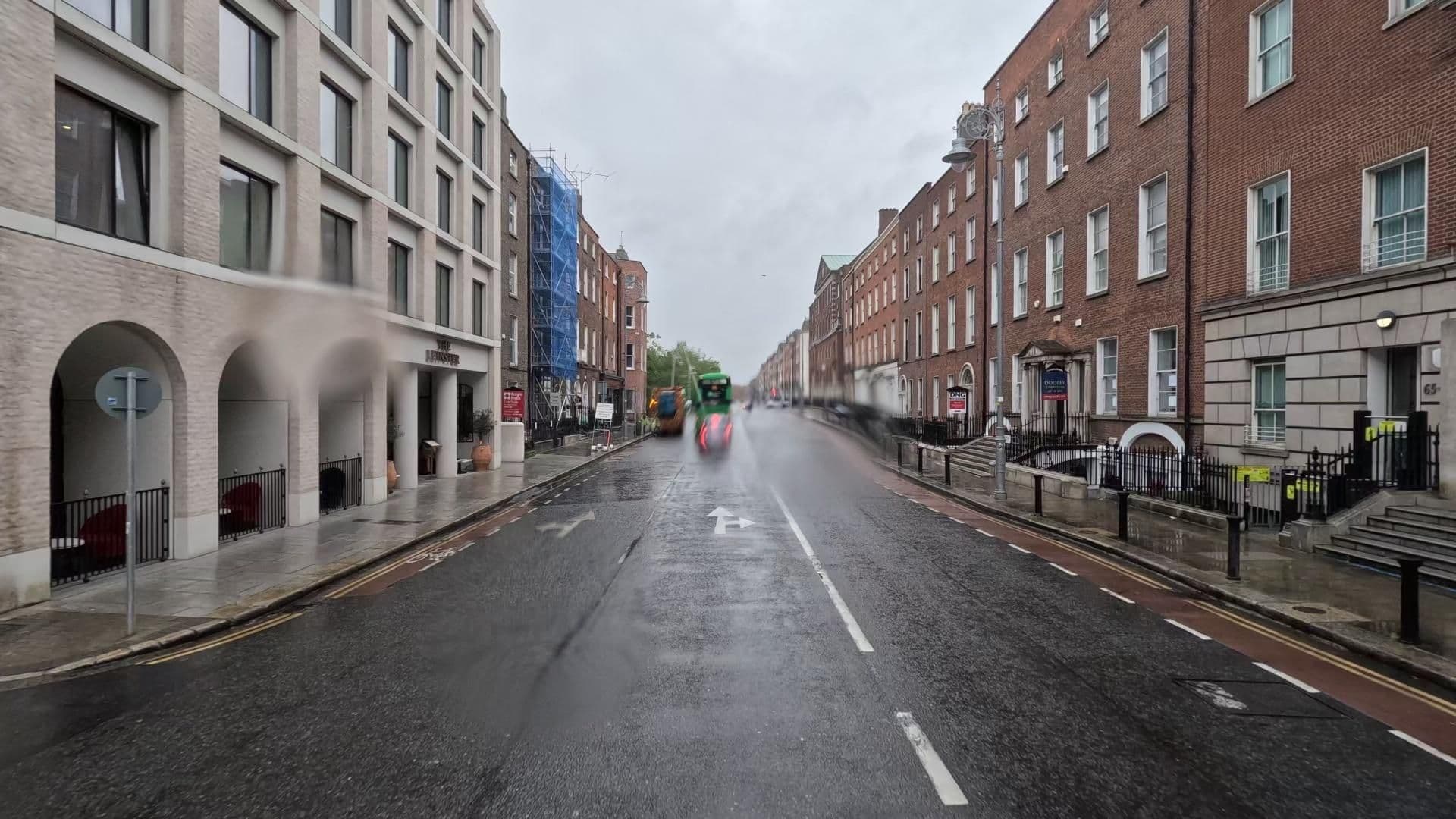Street view near The Leinster, Dublin — © bct (CC BY-SA · Mapillary)