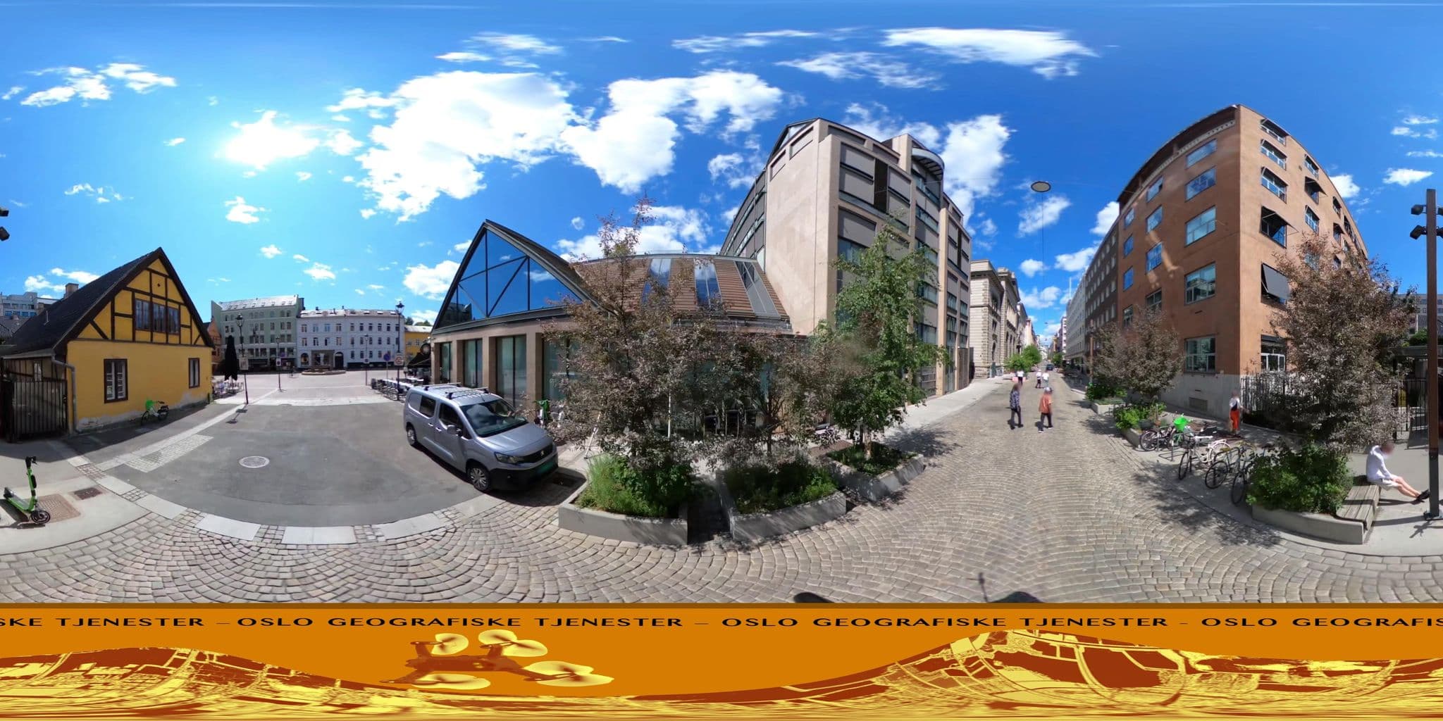 Street view near Perminalen Hotel Oslo, Oslo — © OsloGeo_Ola_Juul_Holm (CC BY-SA · Mapillary)
