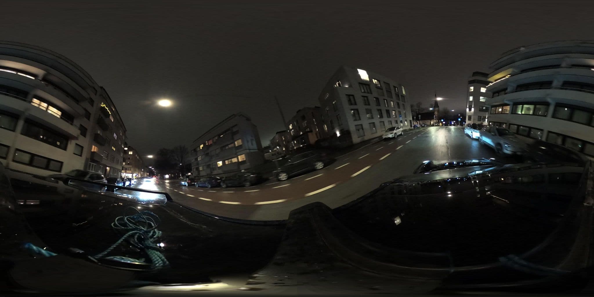 Street view near Oslo Apartments - Rosenborggate 24, Oslo — © CuttySpark (CC BY-SA · Mapillary)